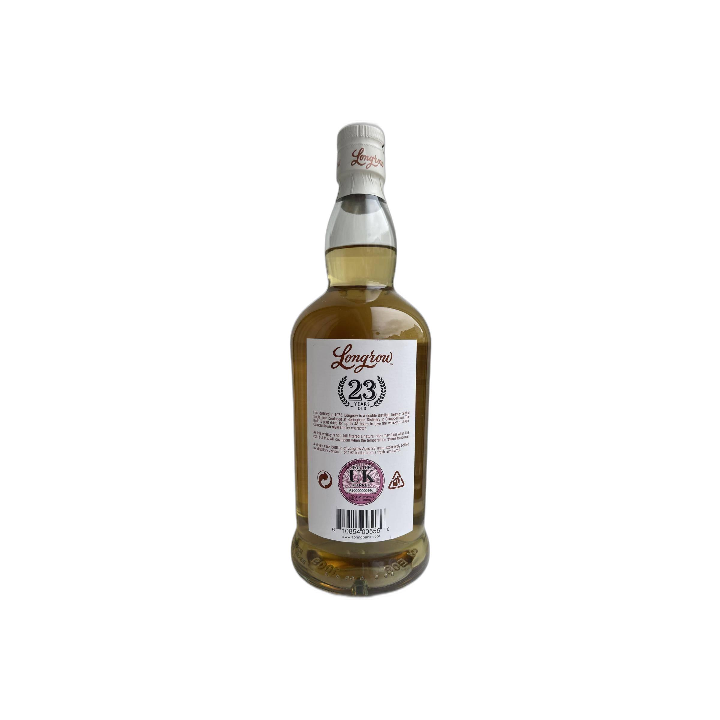 Longrow Single Cask 23 Years Single Malt Whisky 2