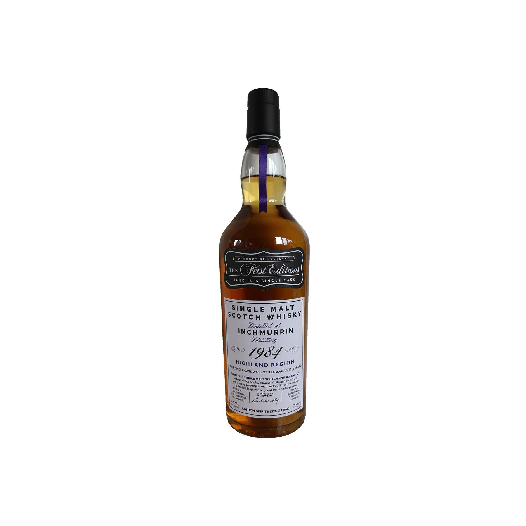 Loch Lomond The First Editions 1984 31 Years Single Malt Whisky 2