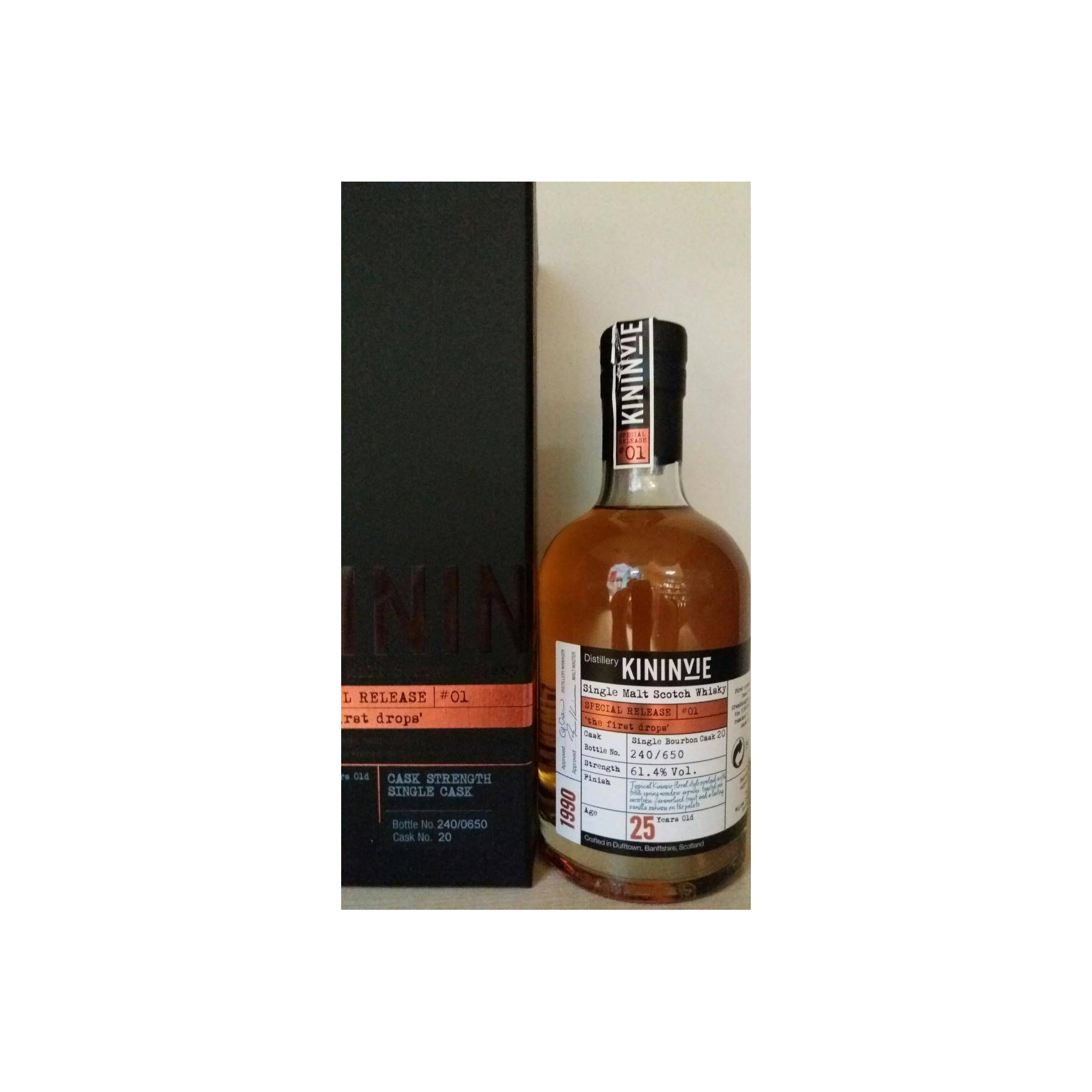 Kininvie 1990 25 Years Single Malt Whisky 2