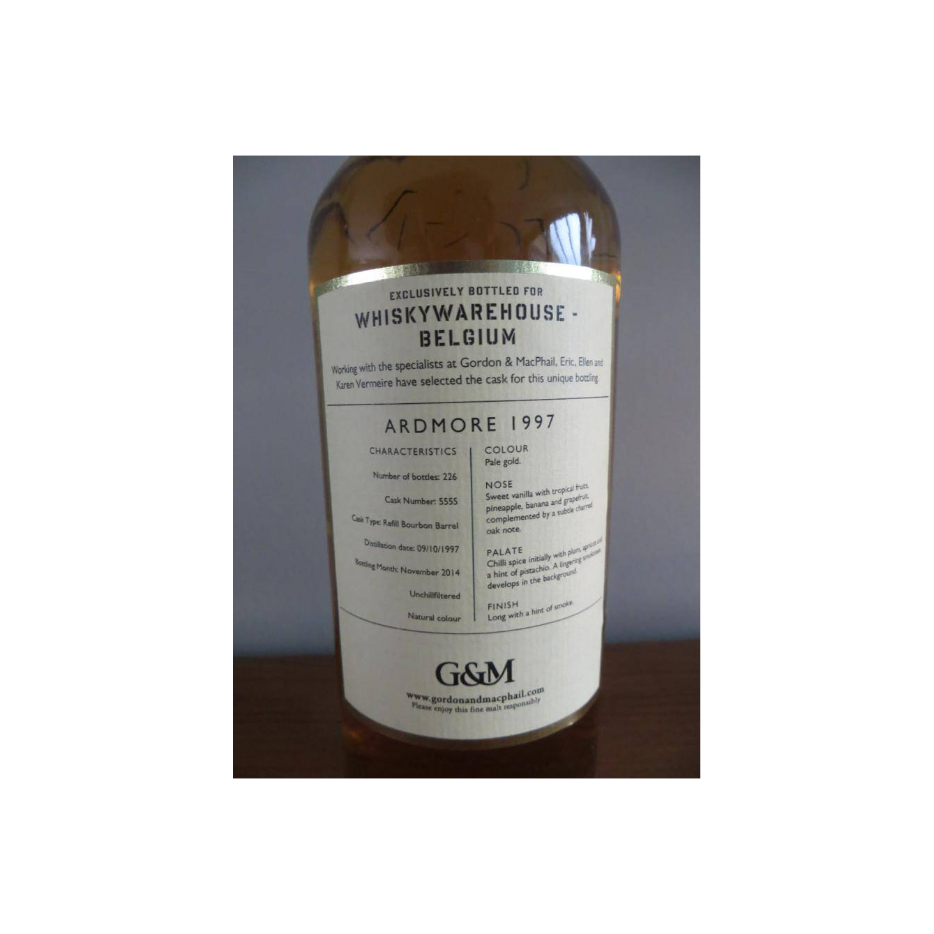 Ardmore Reserve 1997 17 Years Single Malt Whisky 2