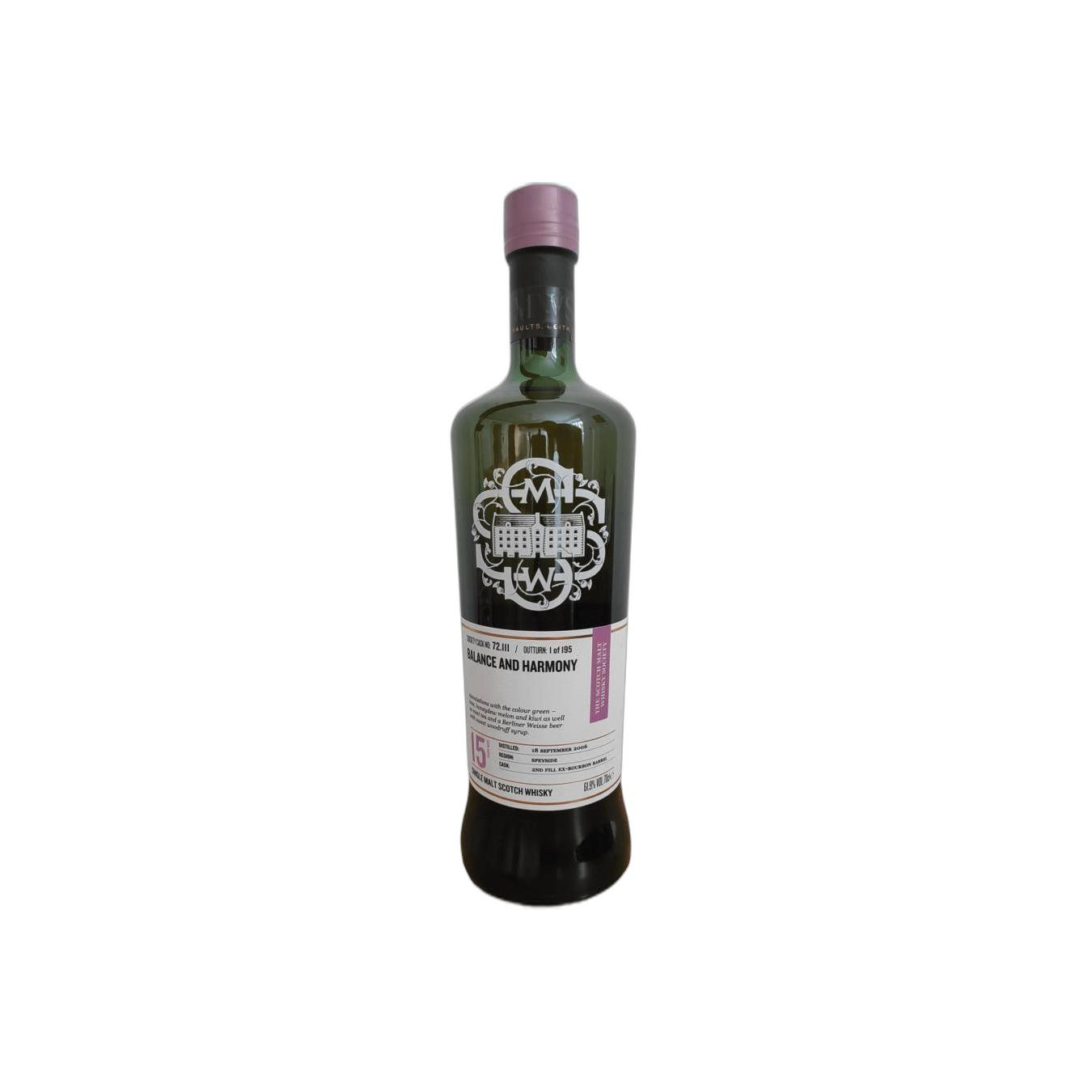 The Scotch Malt Whisky Society 2006 15 Years Single Malt Whisky
