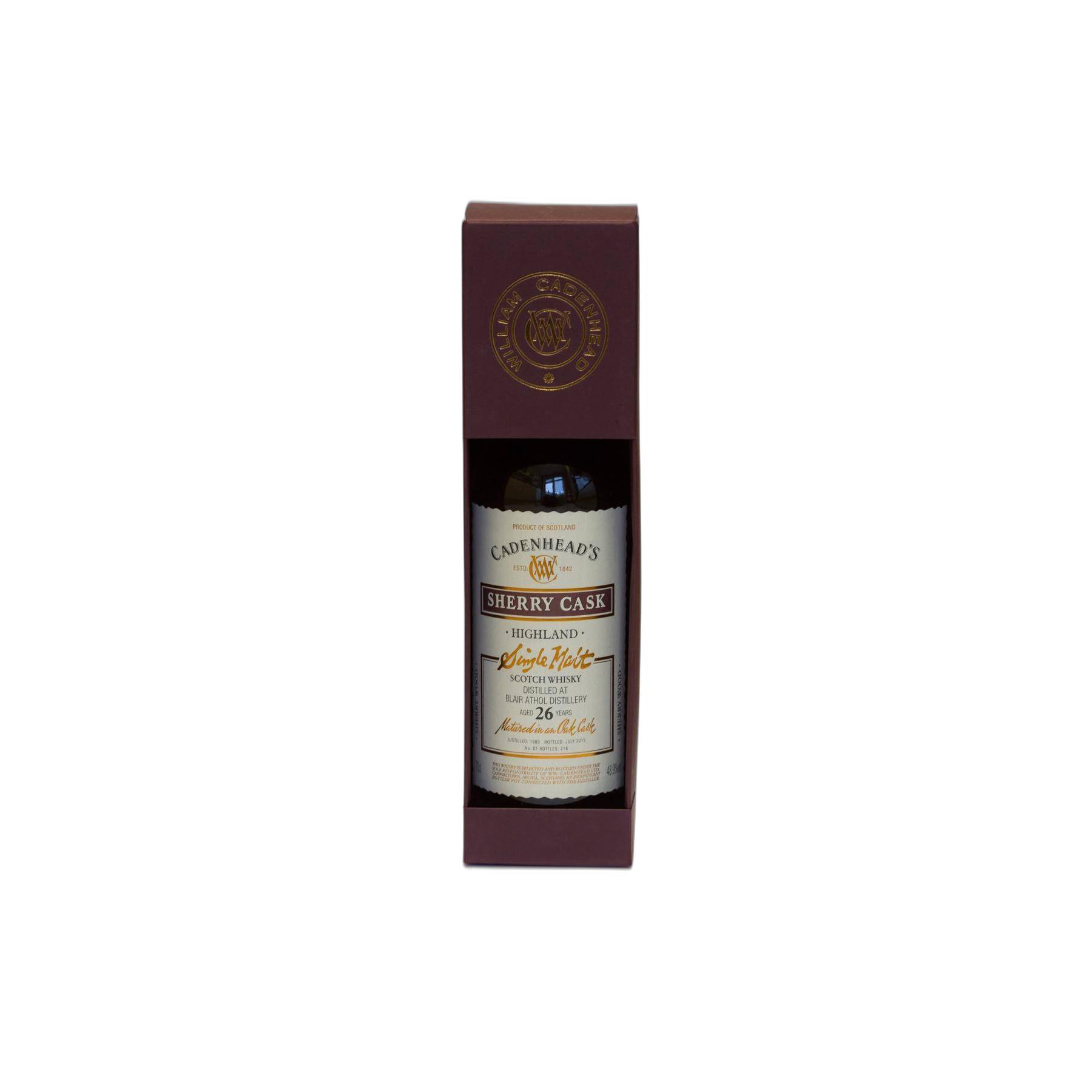 Blair Athol 1989 26 Years Single Malt Whisky 2