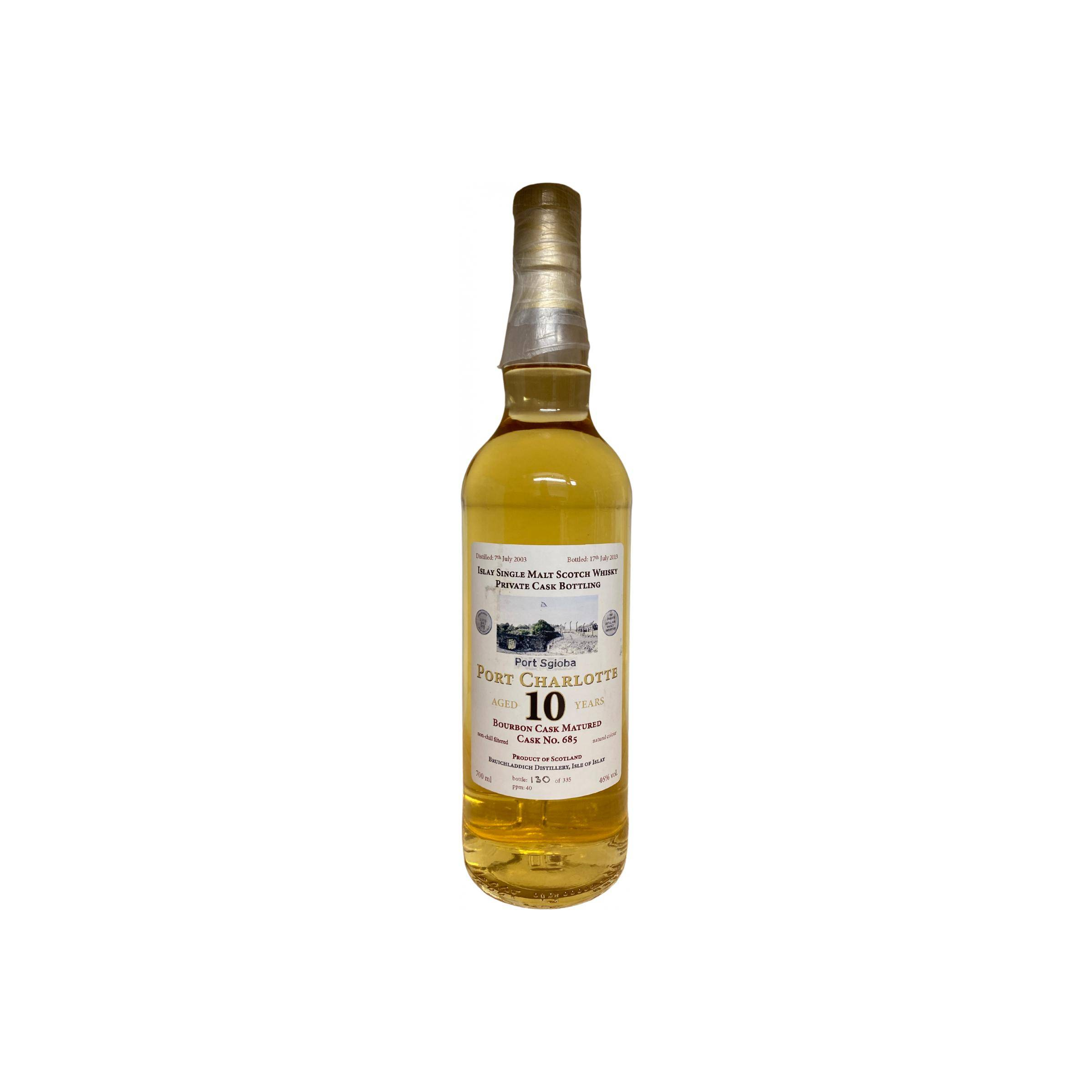Port Charlotte 2003 10 Years Single Malt Whisky