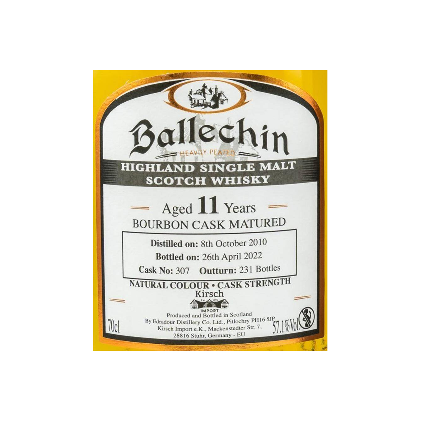 Ballechin 2010 11 Years Single Malt Whisky 2