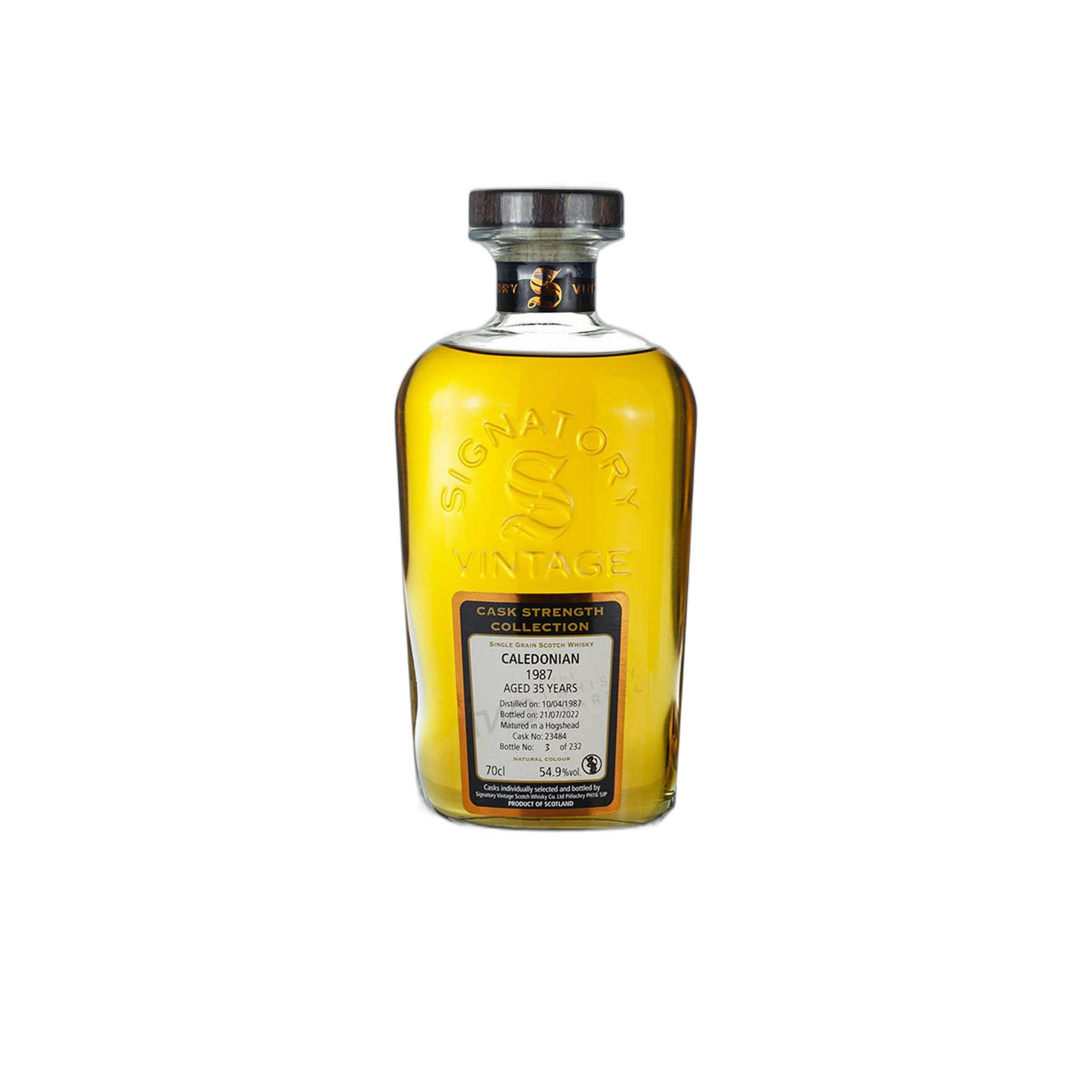 Caledonian Cask Strength Collection 1987 35 Years Single Grain Whisky