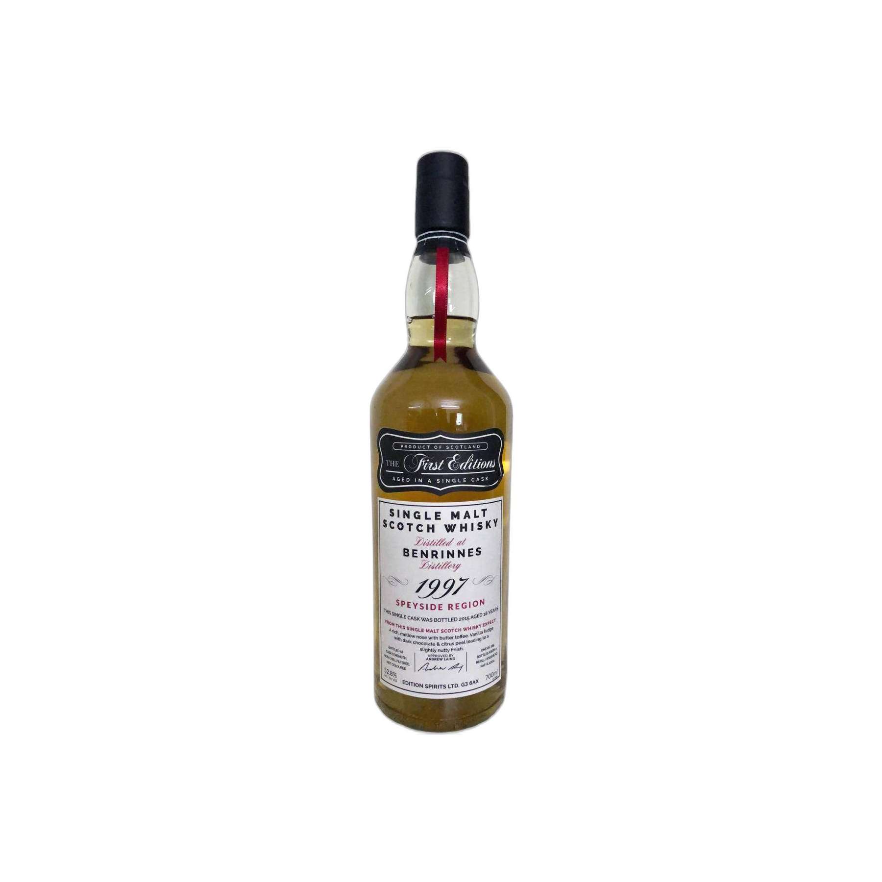 Benrinnes The First Editions 1997 18 Years Single Malt Whisky