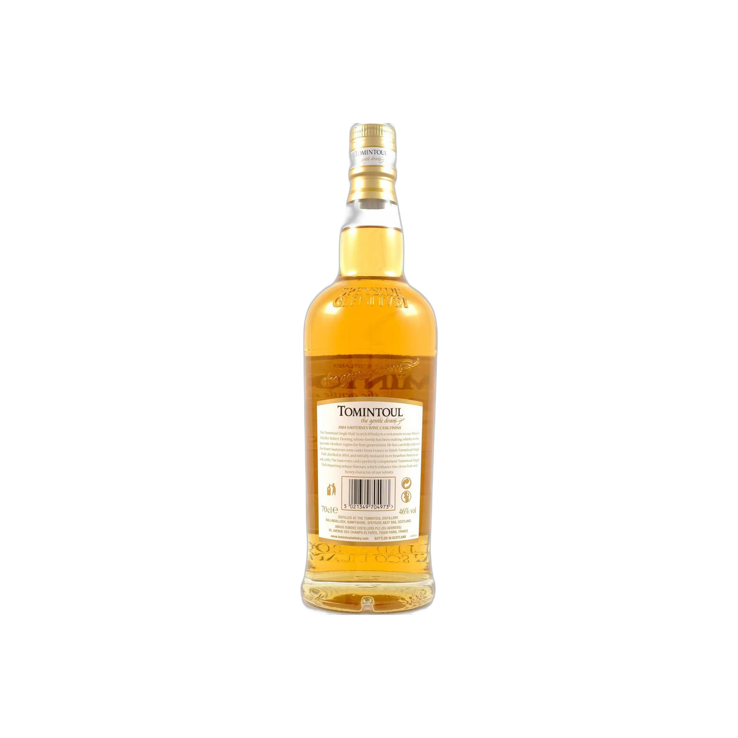 Tomintoul Limited Edition 2004 16 Years Single Malt Whisky 2