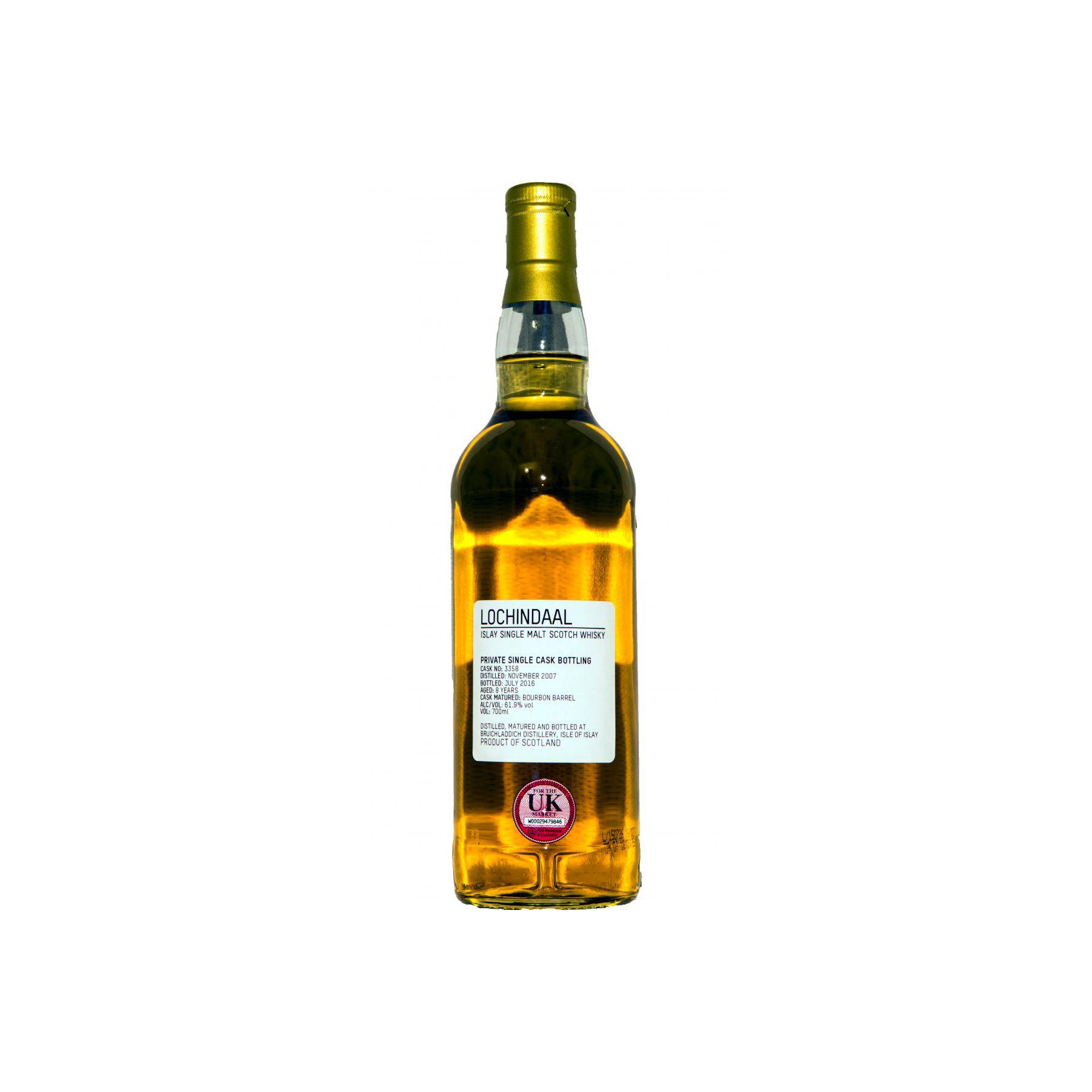 Lochindaal 2007 8 Years Single Malt Whisky