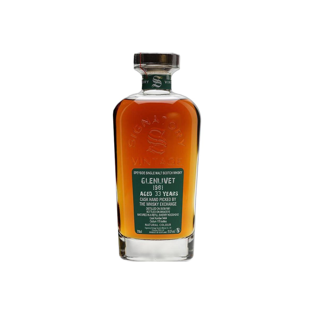 The Glenlivet Cask Strength Collection 1981 33 Years Single Malt Whisky
