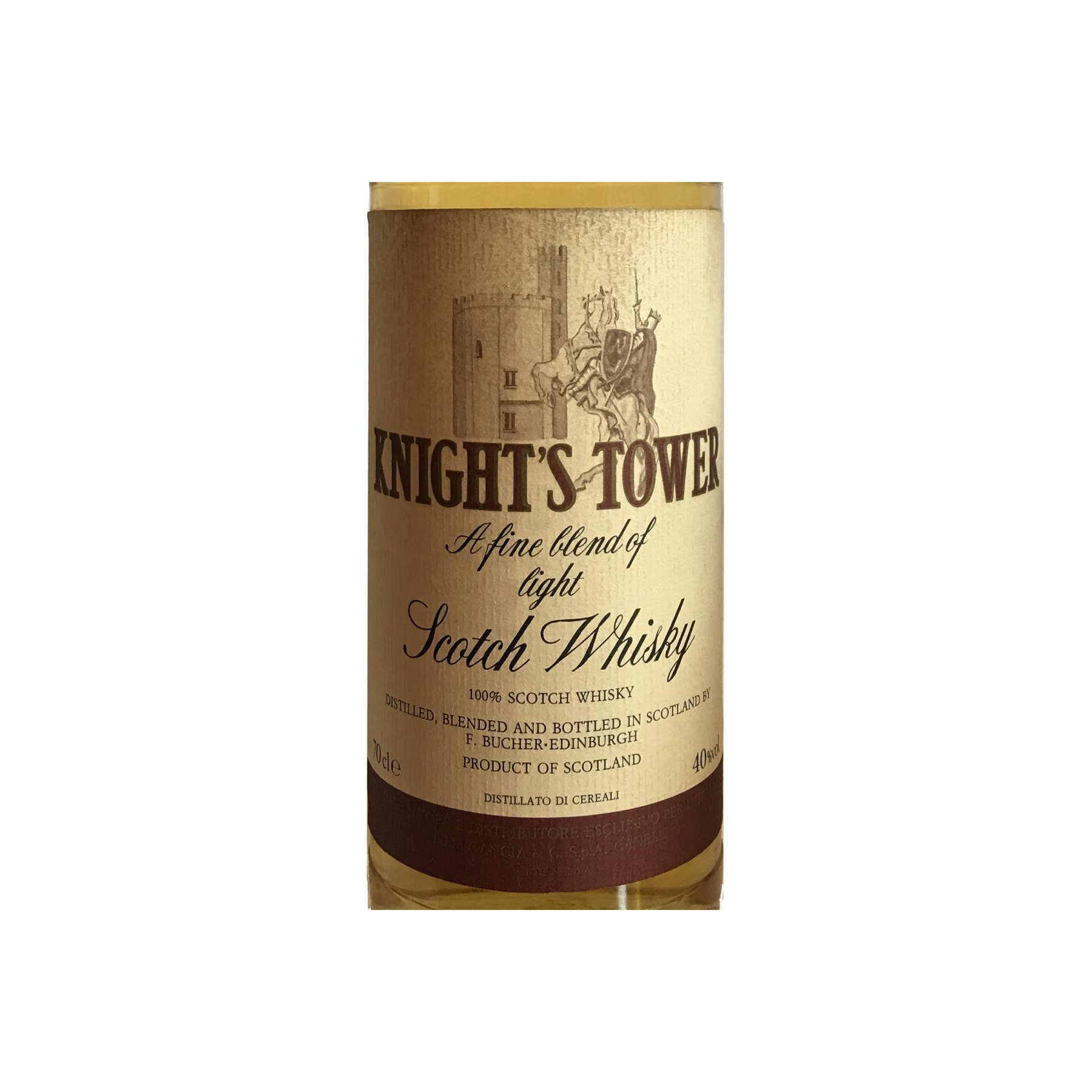 Knight's Tower A Fine Blend of Light Scotch Whisky 2