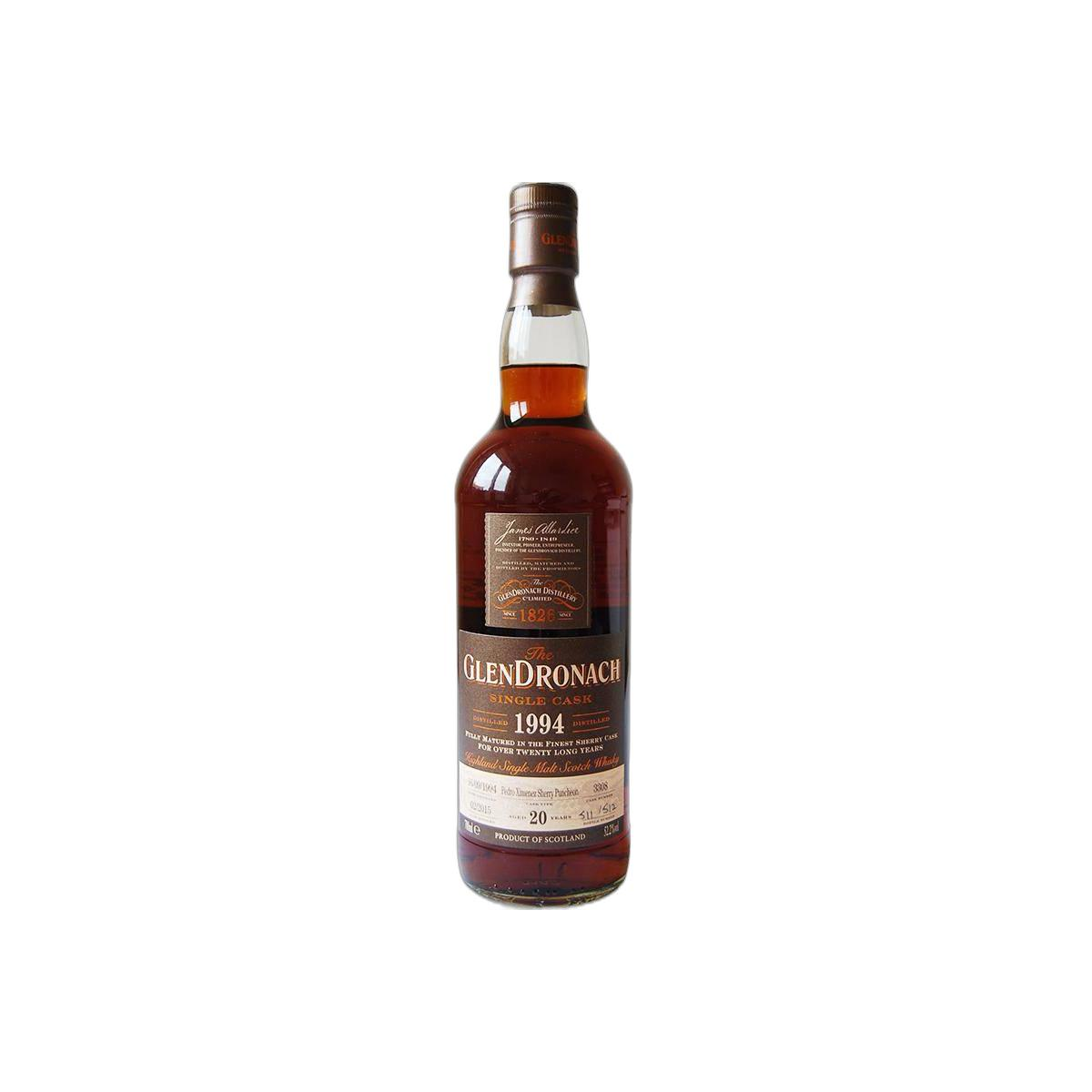 GlenDronach Single Cask 1994 20 Years Single Malt Whisky