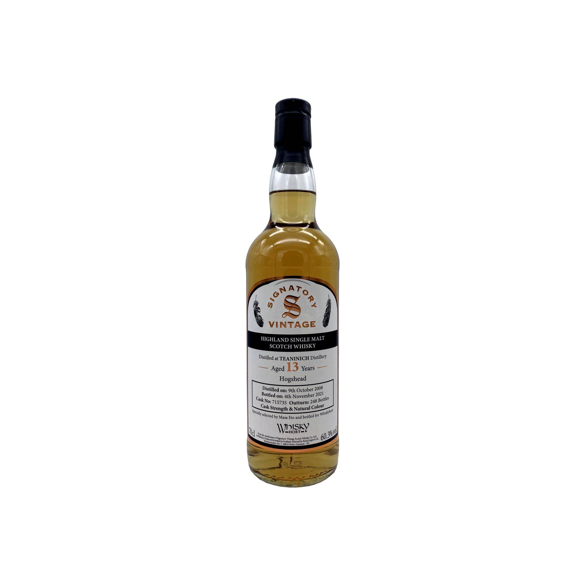 Teaninich 2008 13 Years Single Malt Whisky