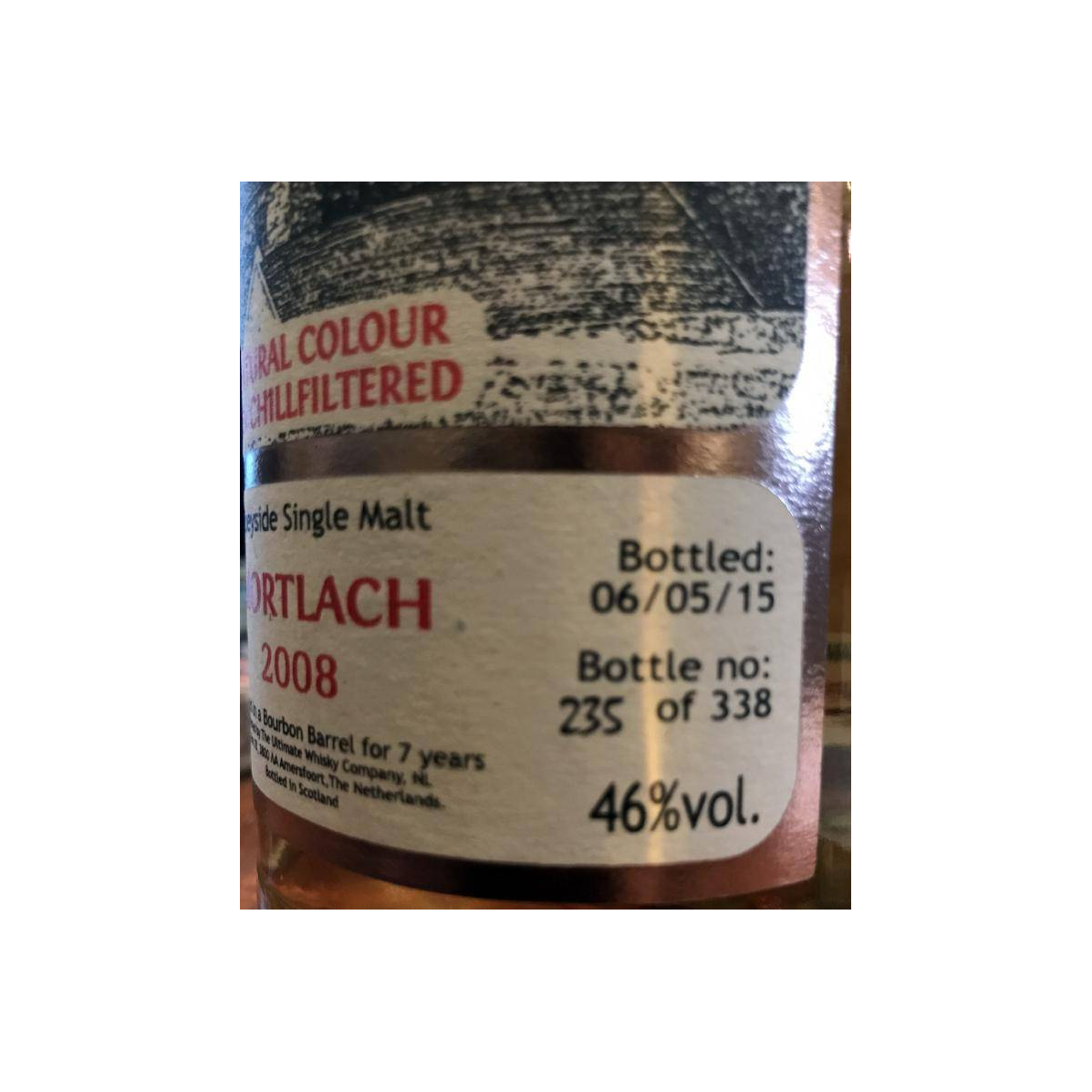 Mortlach The Ultimate 2008 7 Years Single Malt Whisky 3