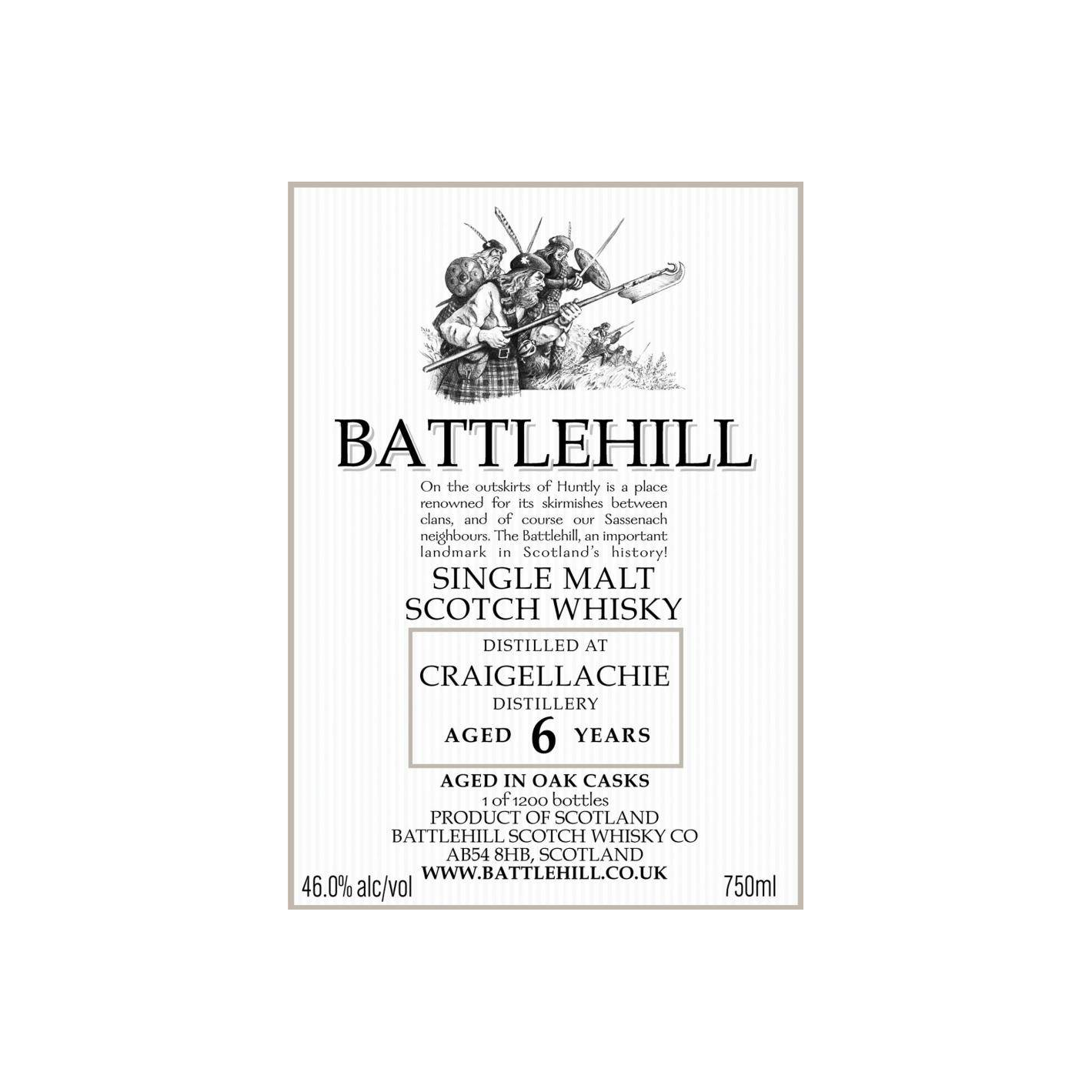 Craigellachie 6 Years Single Malt Whisky