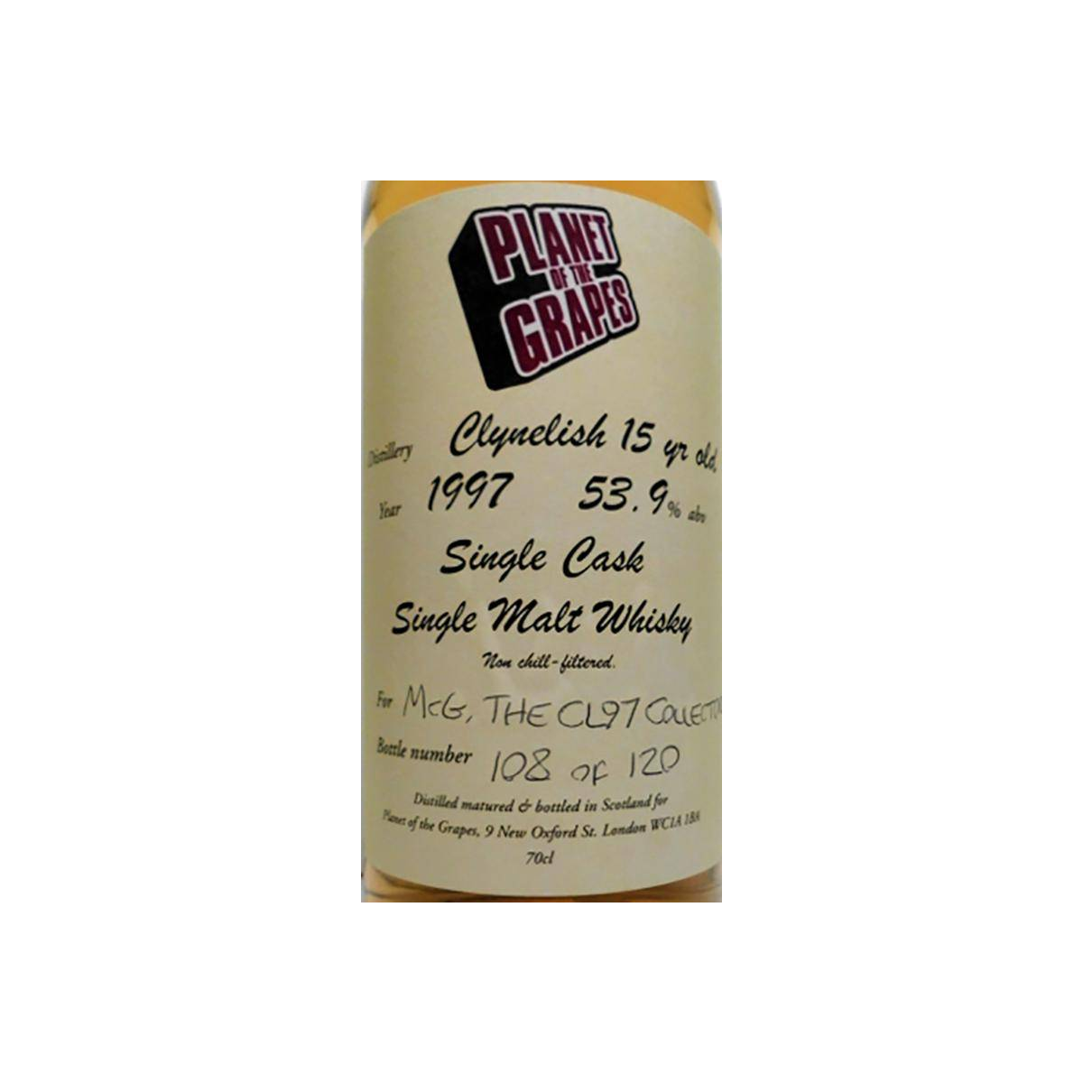 Clynelish 1997 15 Years Single Malt Whisky 2