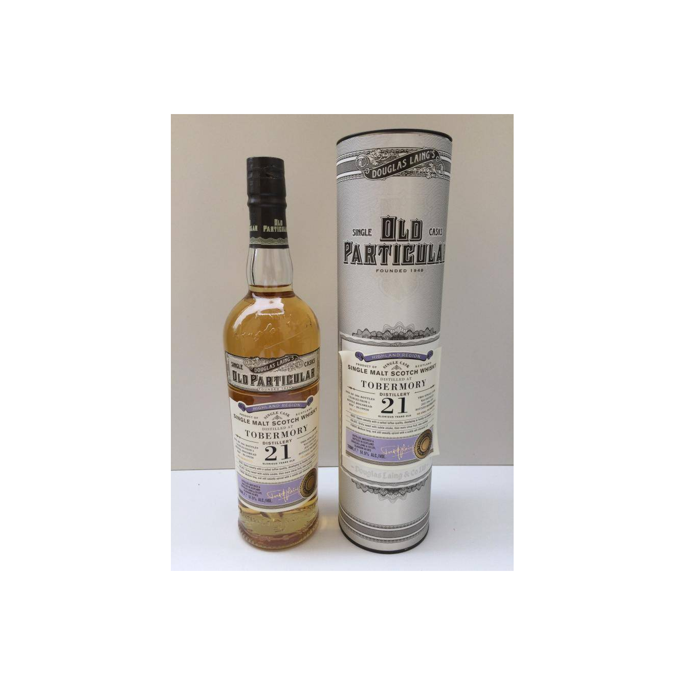 Tobermory Old Particular 1994 21 Years Single Malt Whisky 2