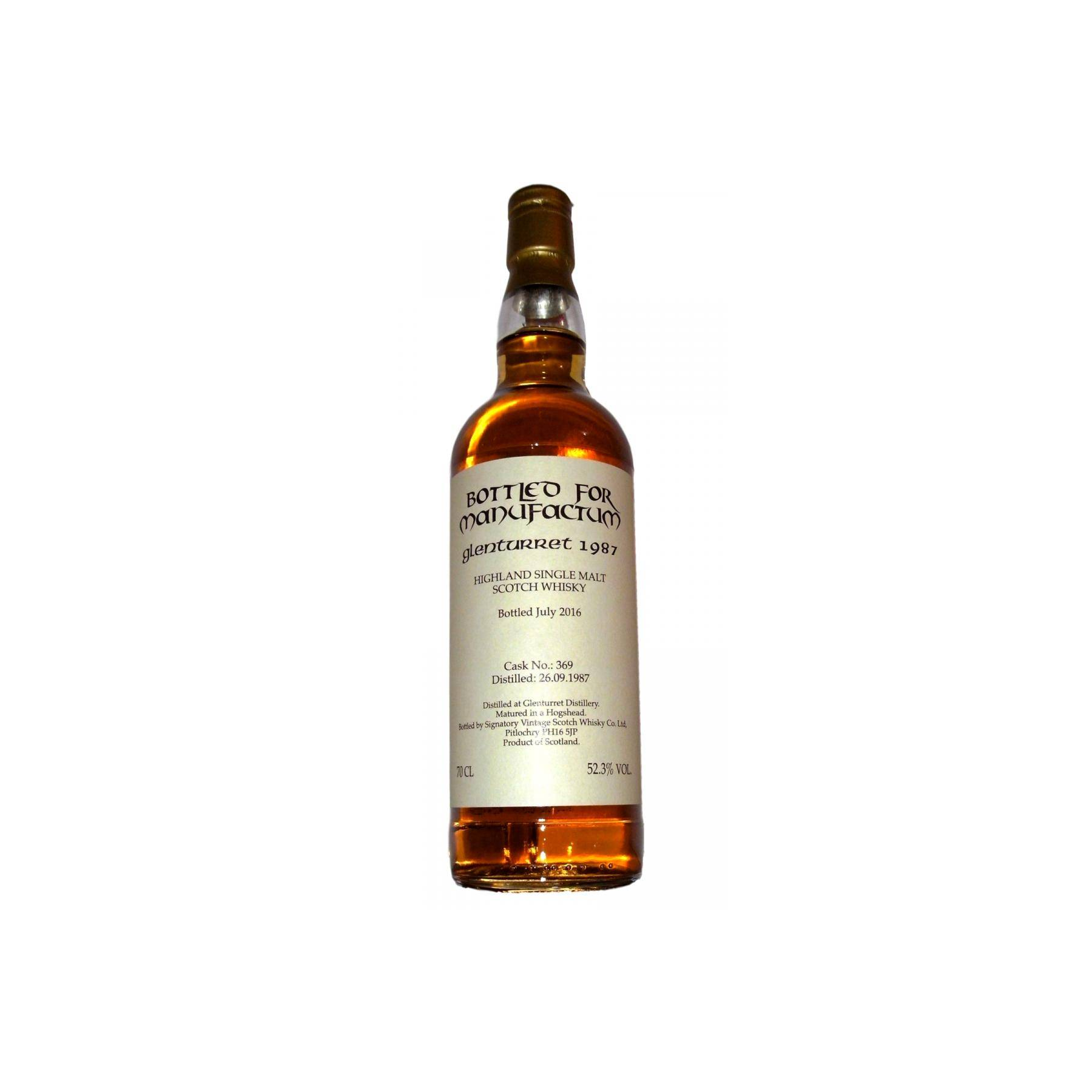 The Glenturret 1987 28 Years Single Malt Whisky