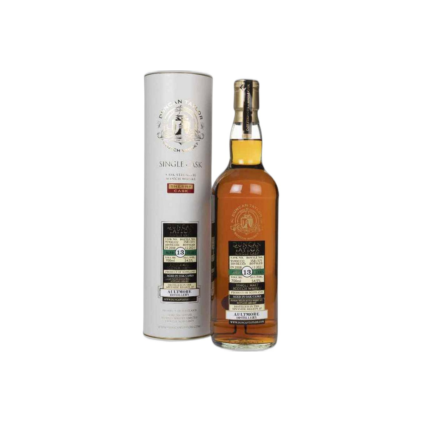 Aultmore Single Cask 2008 13 Years Single Malt Whisky 2