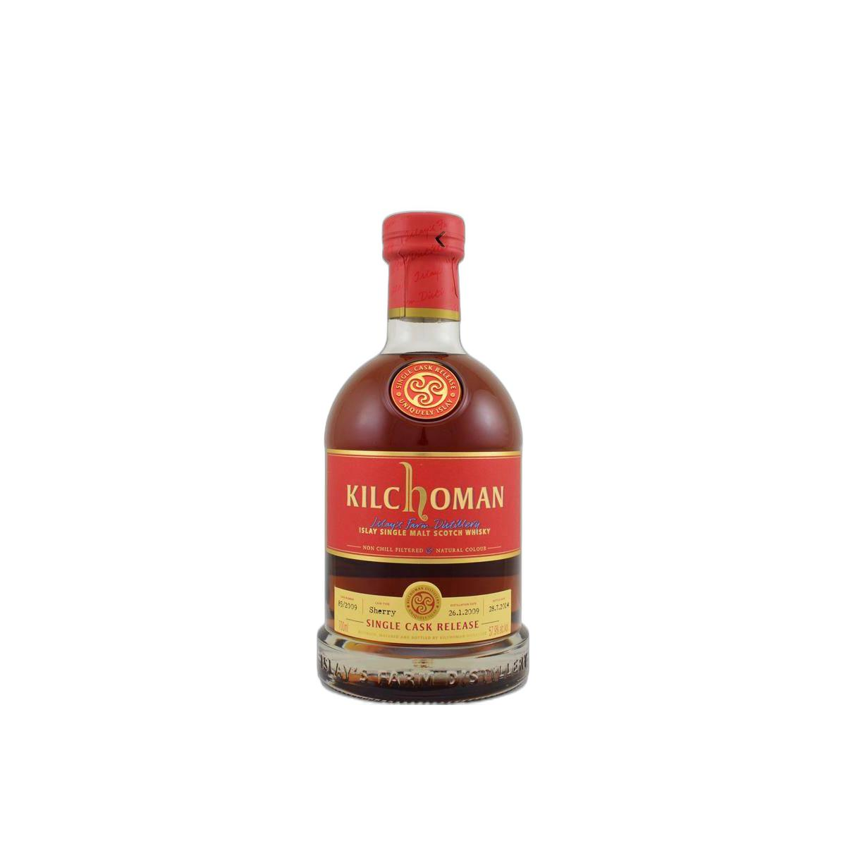 Kilchoman 2009 5 Years Single Malt Whisky