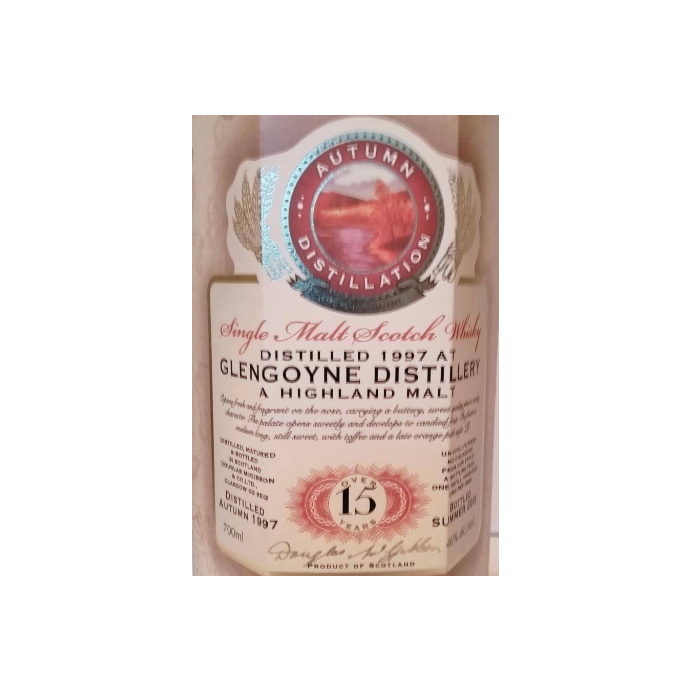 Glengoyne McGibbon's Provenance 1997 15 Years Single Malt Whisky