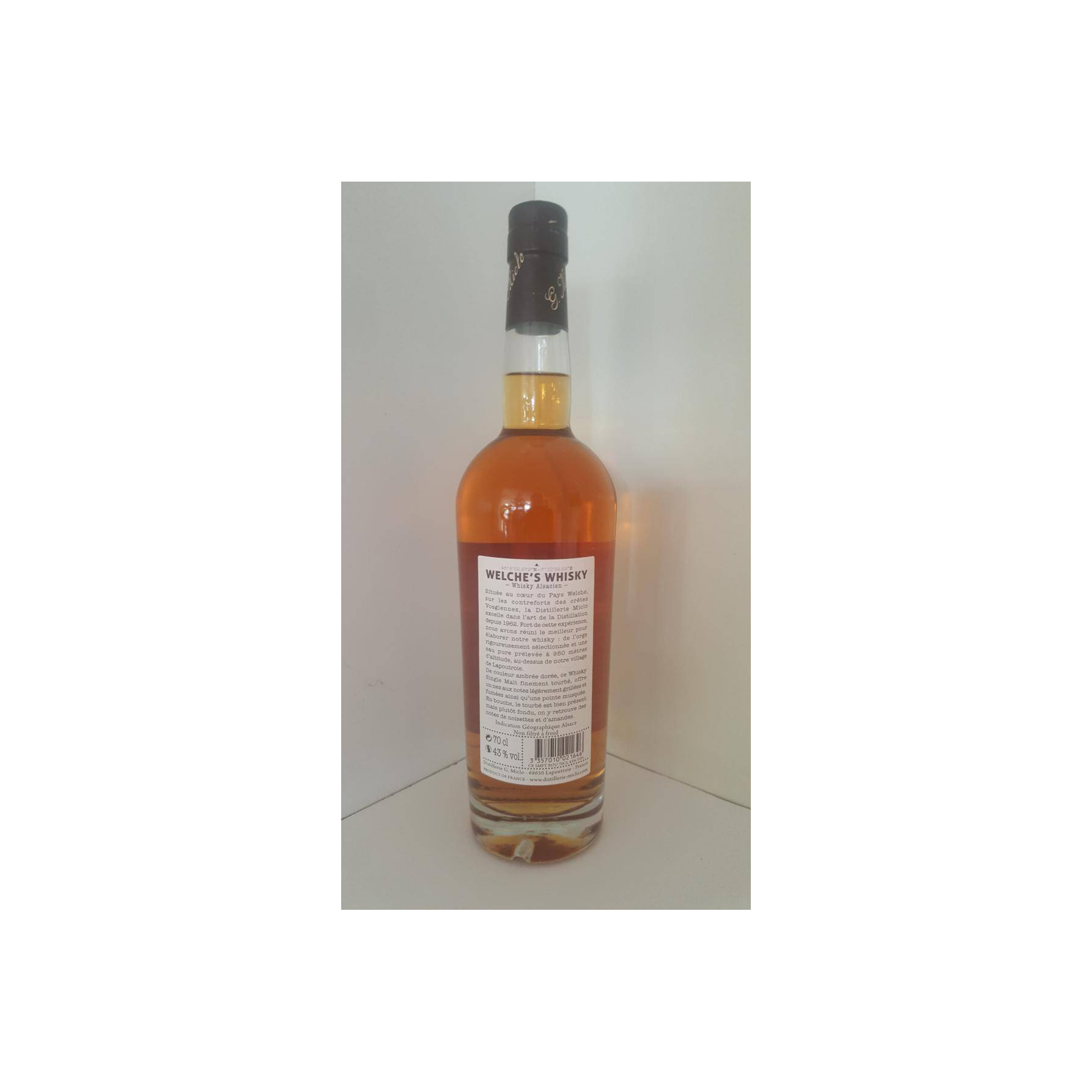 Welche's Whisky Single Malt - Fine Tourbé 2