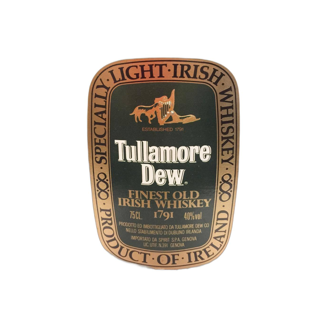 Tullamore Dew Blended Whisky 3