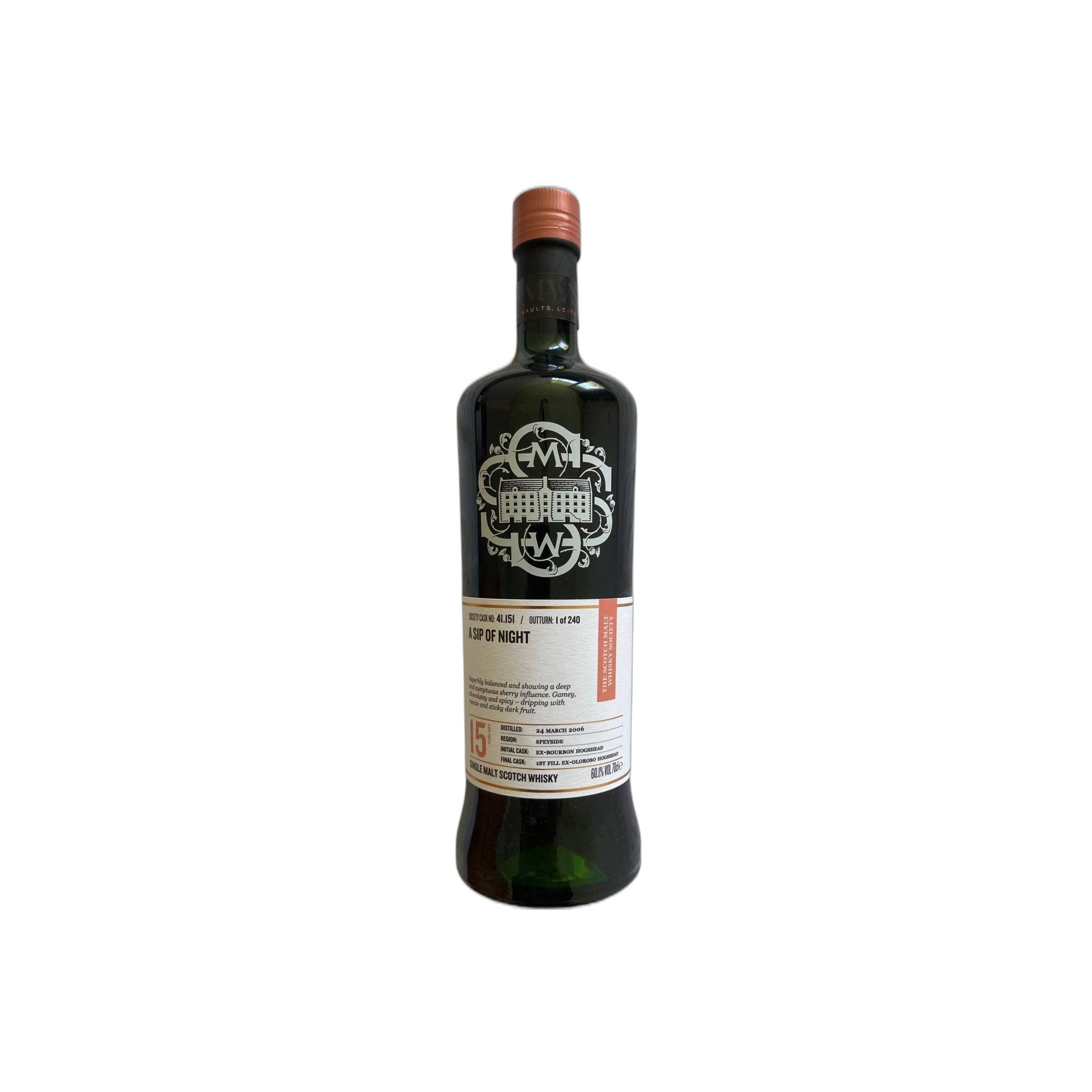 The Scotch Malt Whisky Society 2006 15 Years Single Malt Whisky