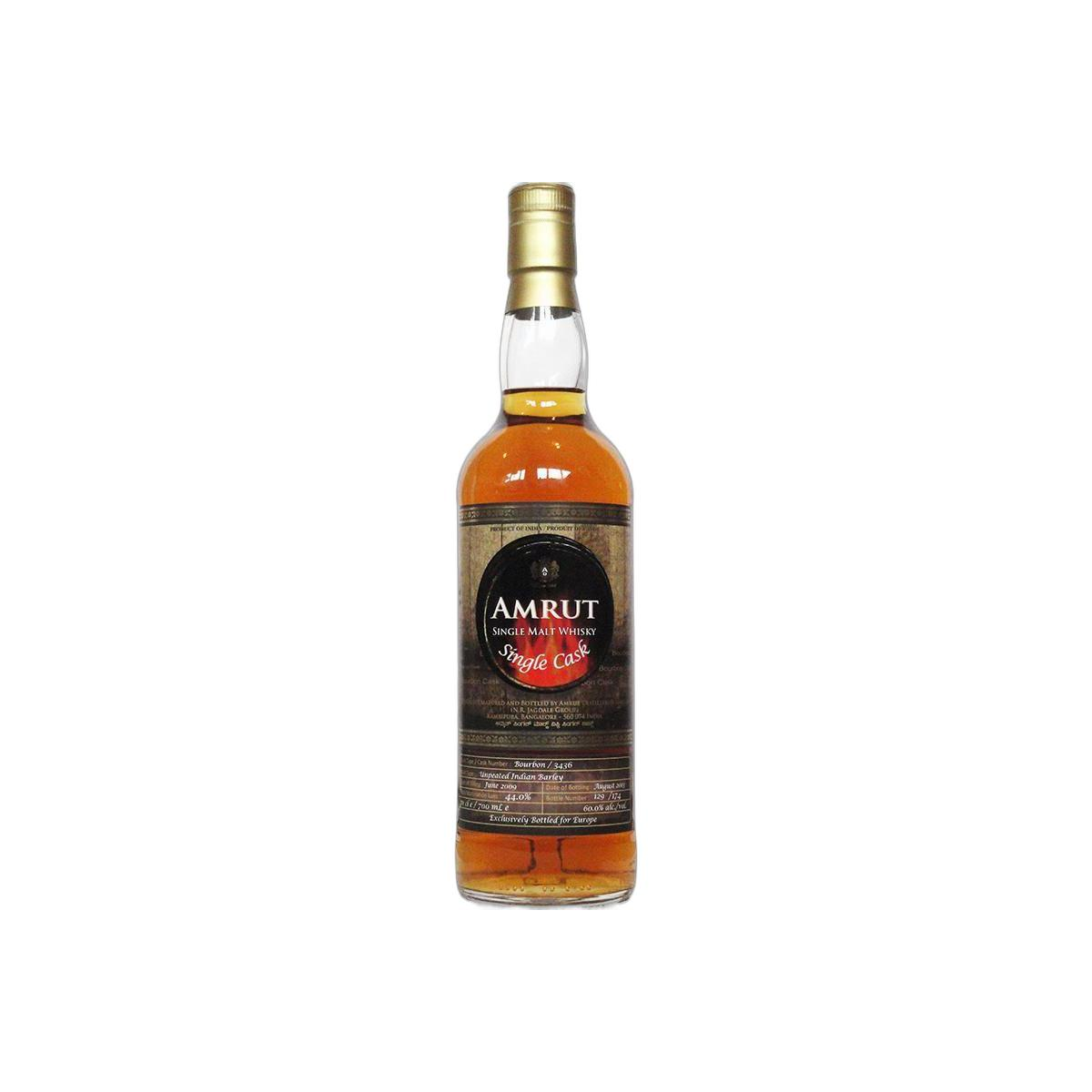 Amrut Single Cask 2009 4 Years Single Malt Whisky 2