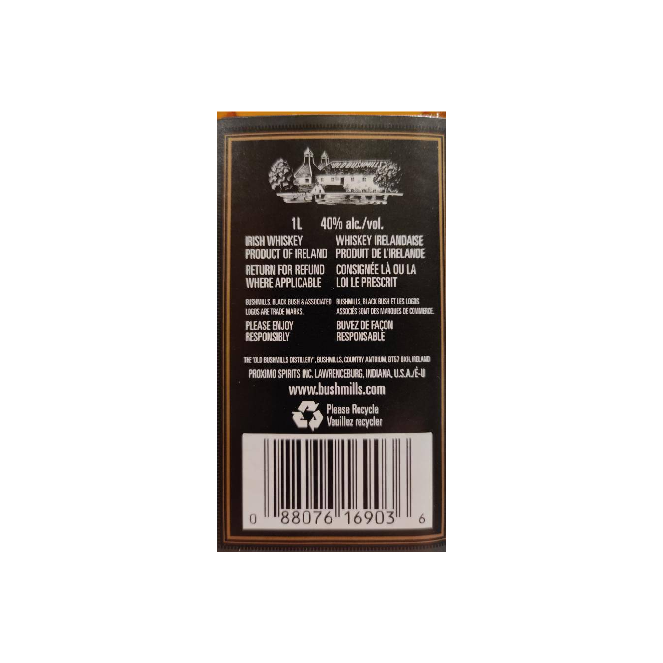 Bushmills Blended Whisky 2