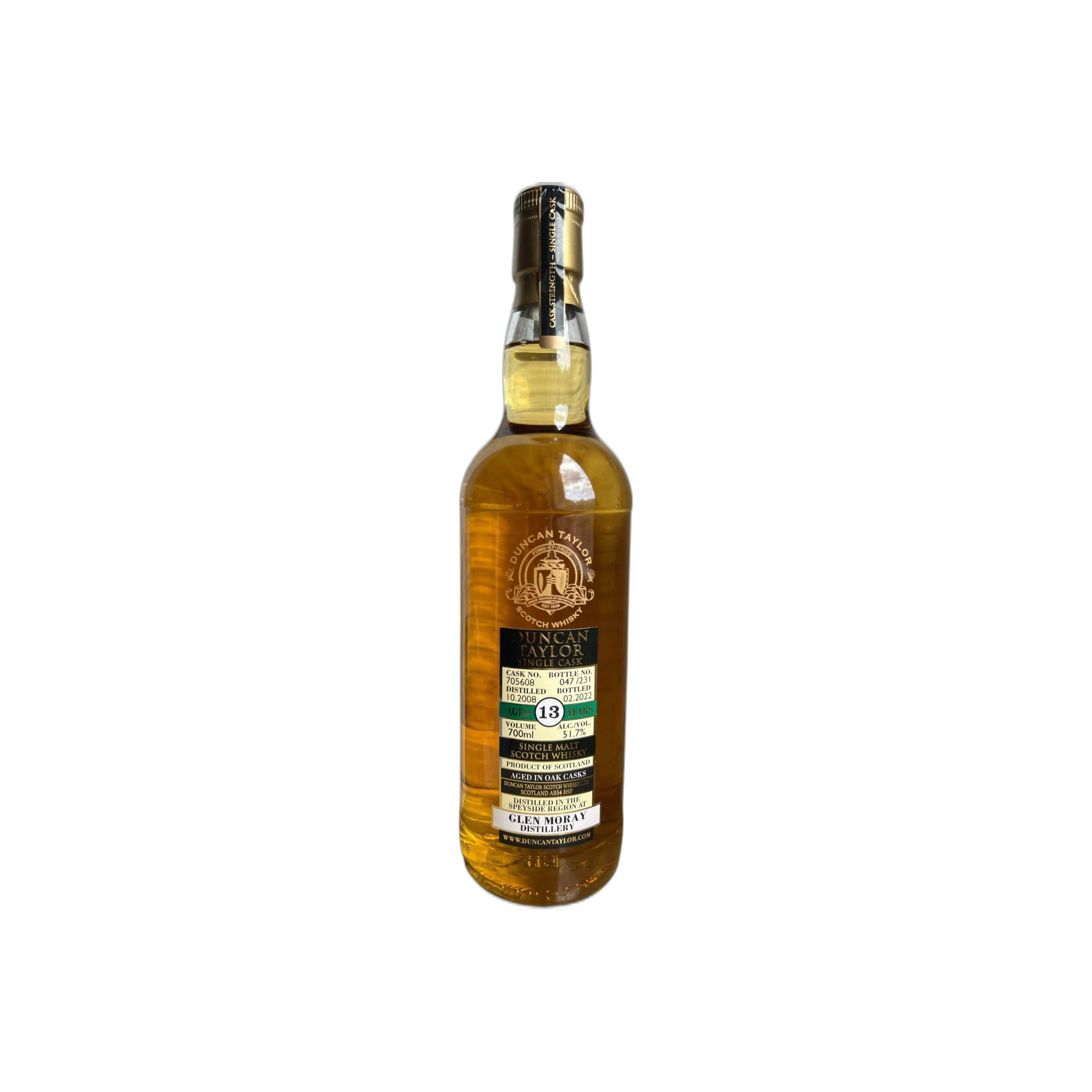 Glen Moray 2008 13 Years Single Malt Whisky