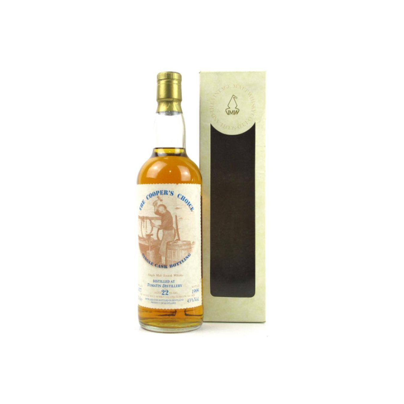 Tomatin The Cooper's Choice 1977 22 Years Single Malt Whisky