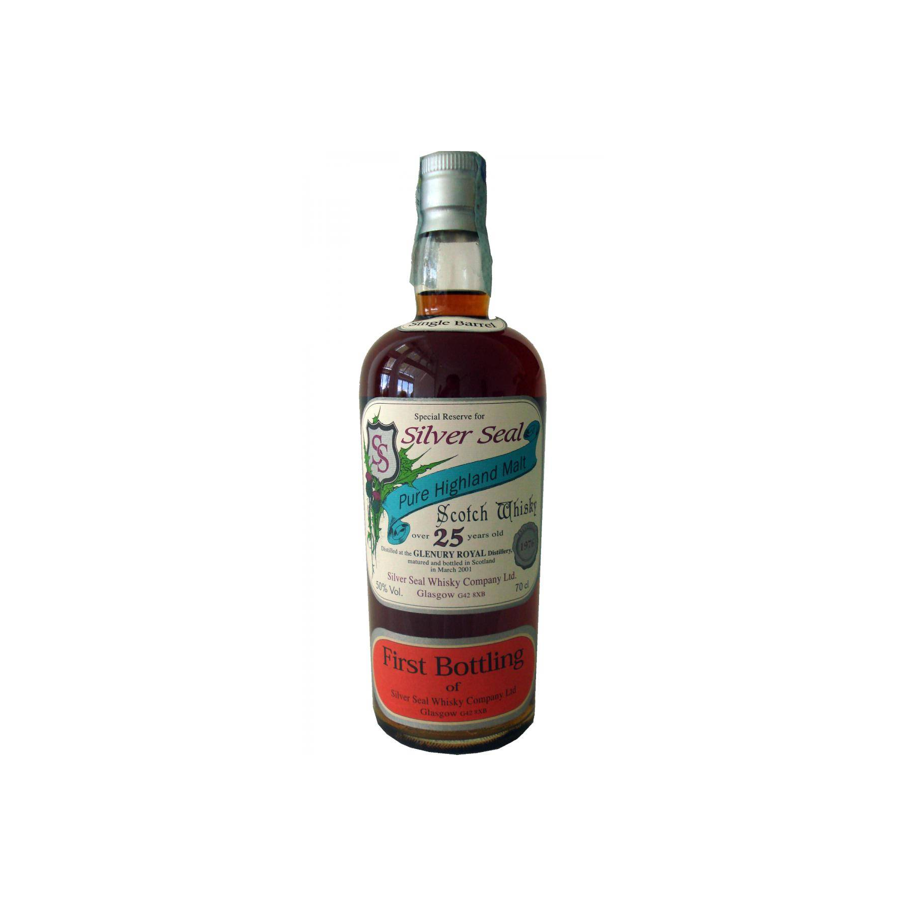 Glenury Royal 1976 25 Years Single Malt Whisky