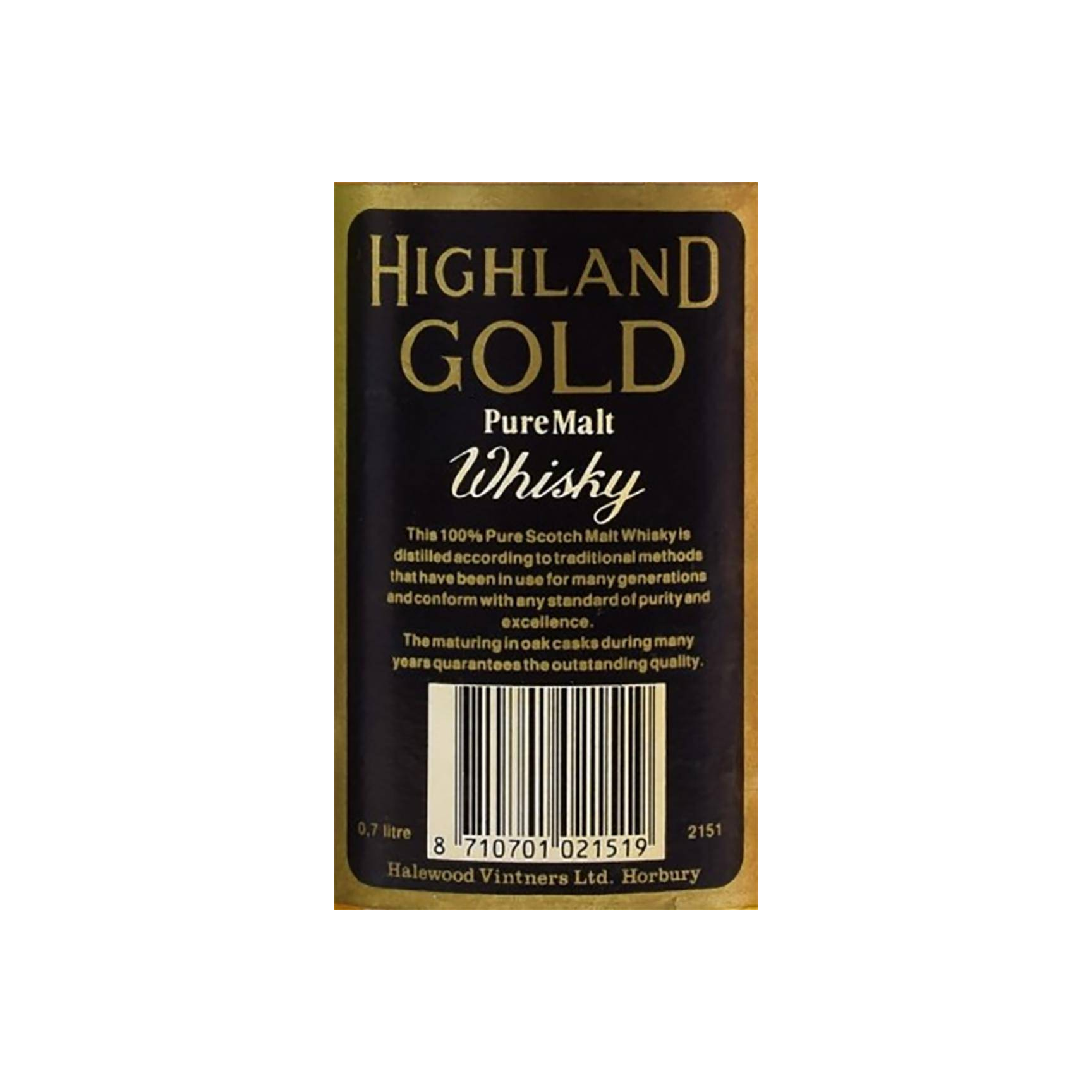 Highland Gold Pure Malt 2