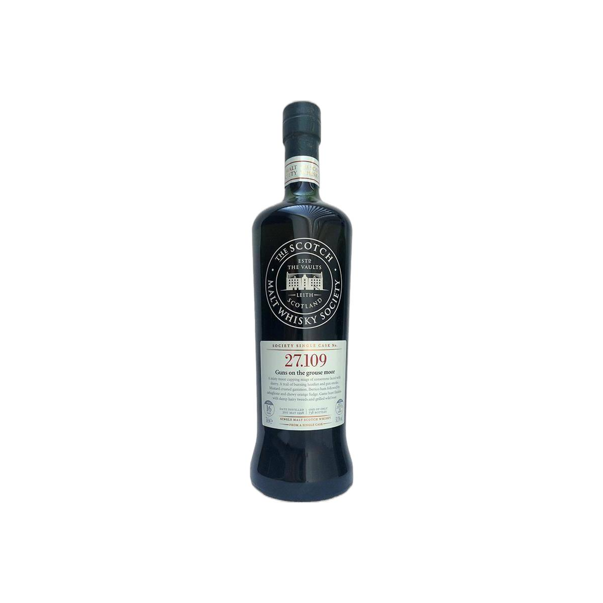 The Scotch Malt Whisky Society 1998 16 Years Single Malt Whisky