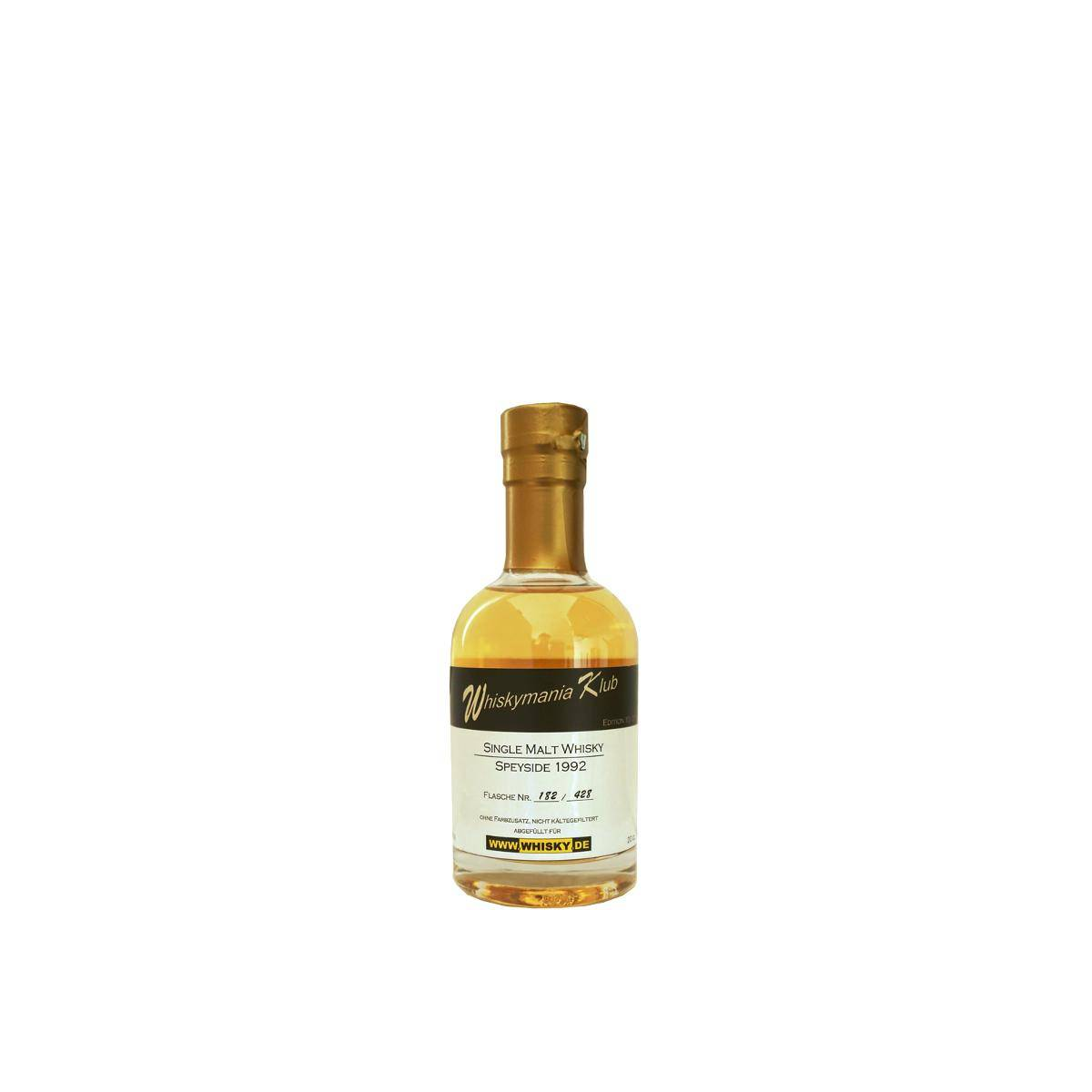 Whiskymania Klub 1992 - Speyside Wm.de