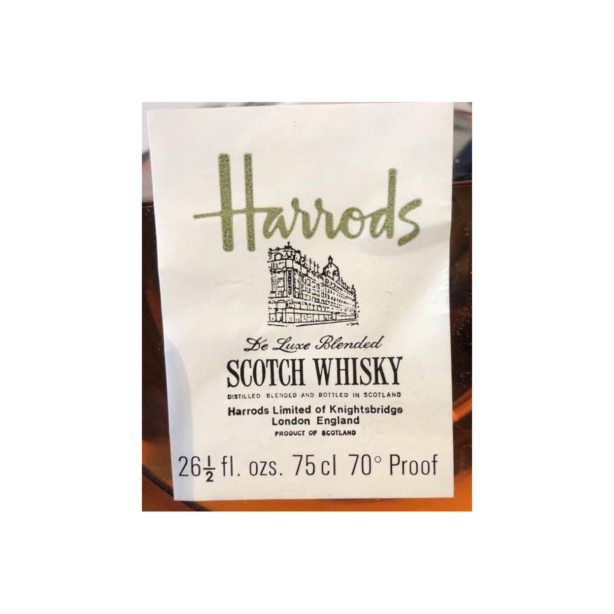 Harrods De Luxe Blended Scotch Whisky 2
