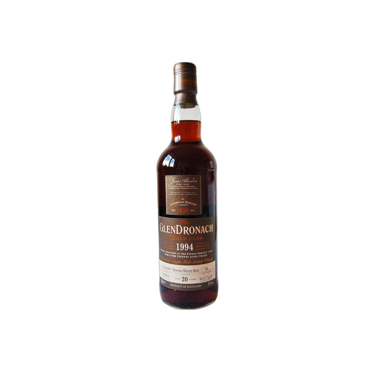 GlenDronach Single Cask 1994 20 Years Single Malt Whisky
