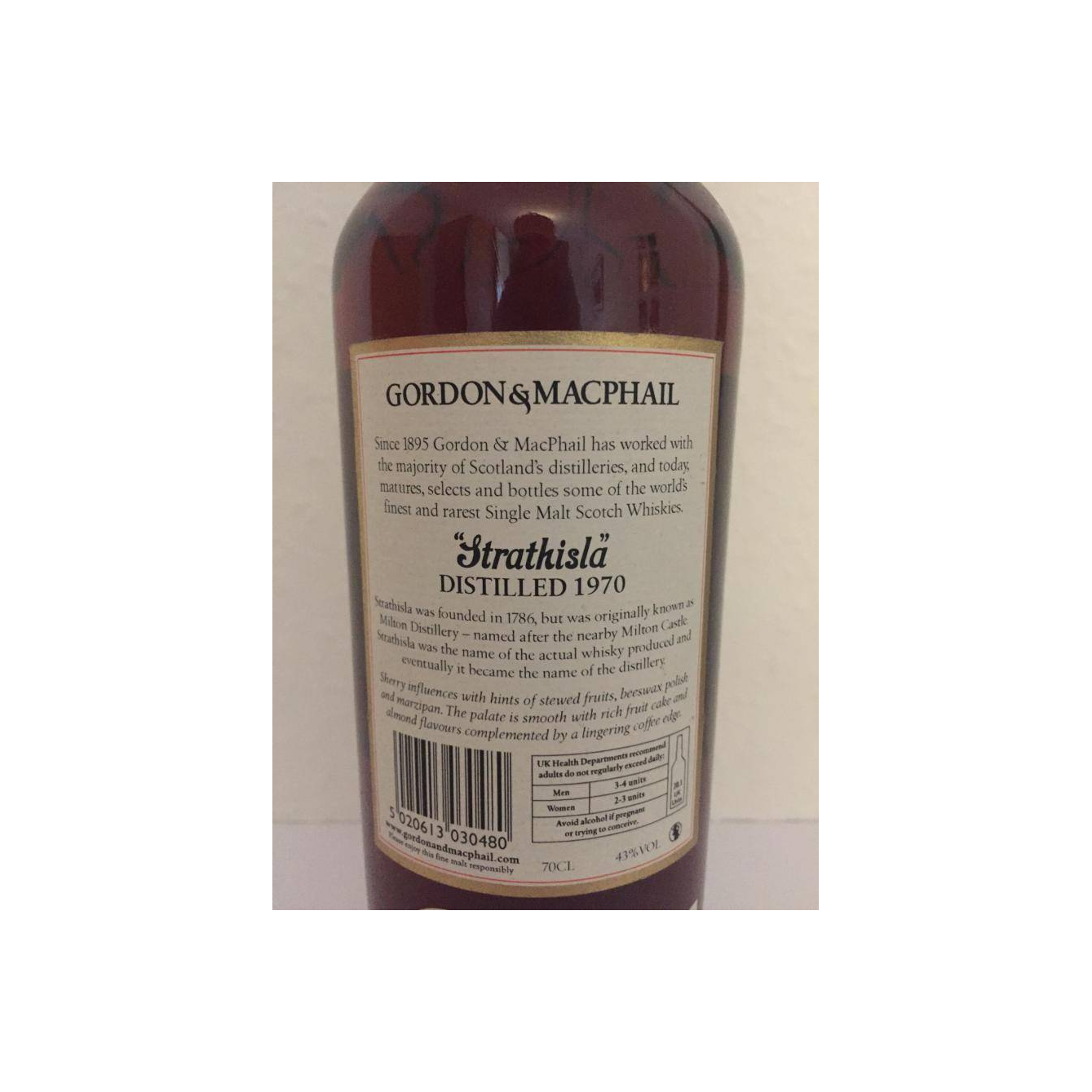 Strathisla Licensed Bottling 1970 44 Years Single Malt Whisky 2