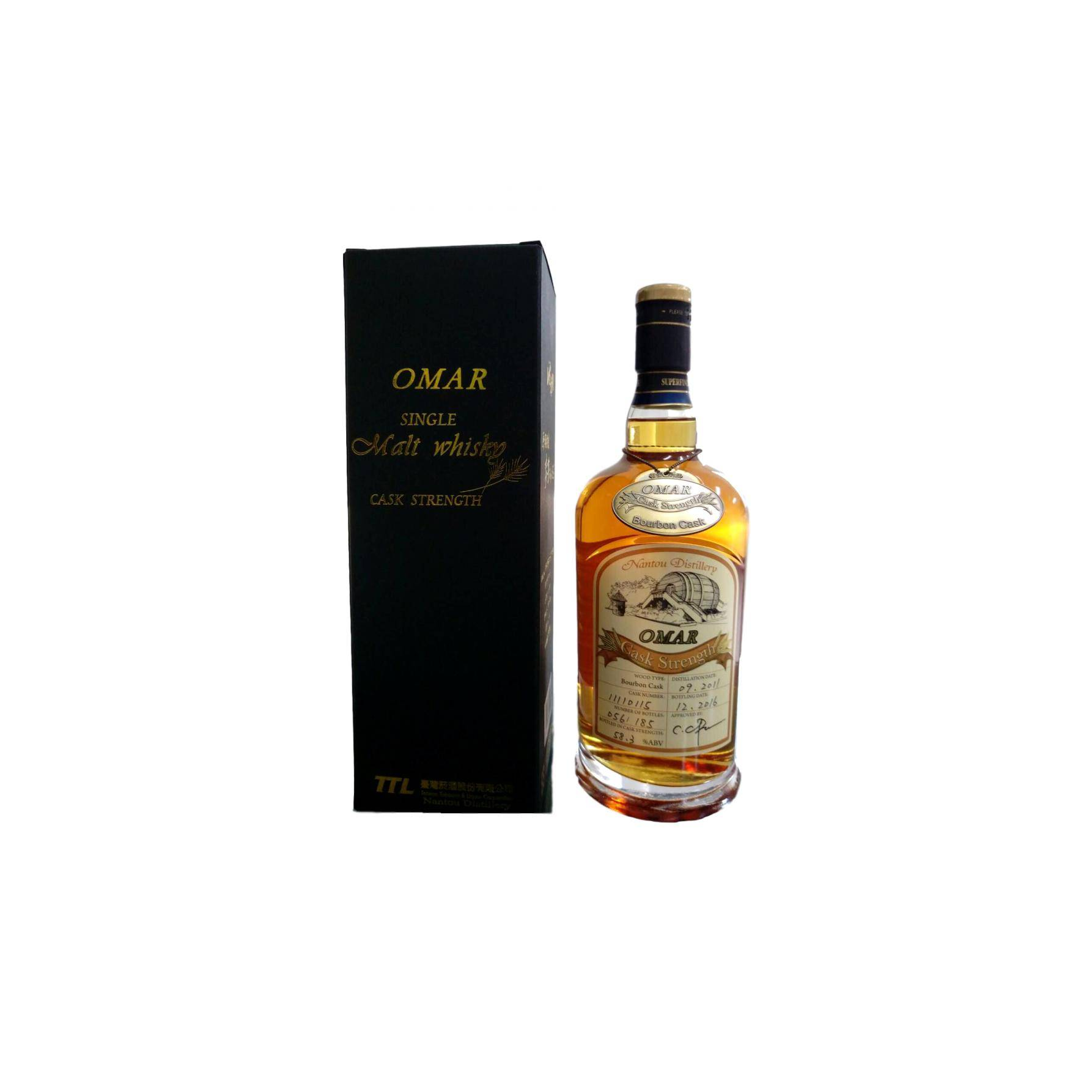 Omar Cask Strength Collection 2011 5 Years Single Malt Whisky 2