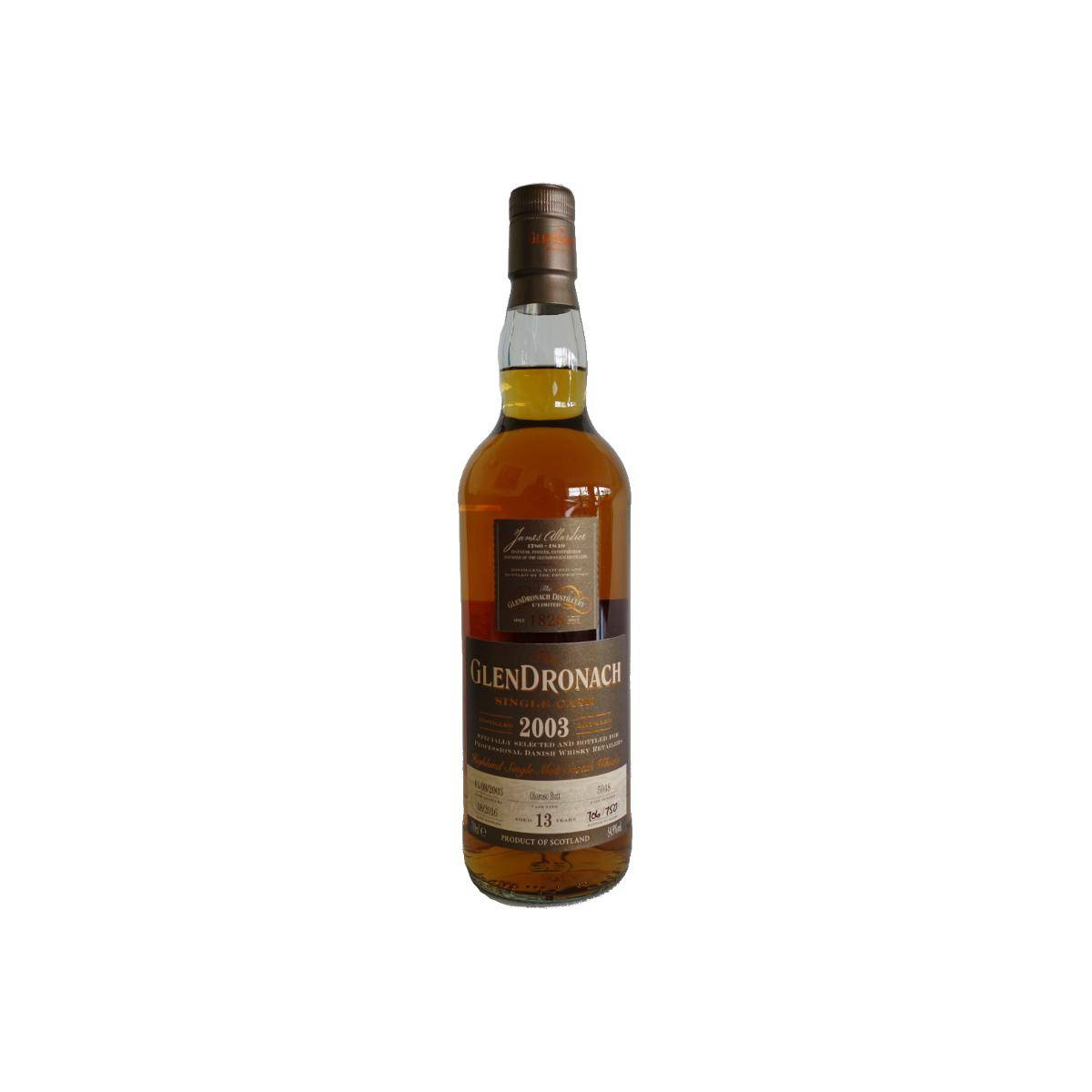 GlenDronach Single Cask 2003 13 Years Single Malt Whisky