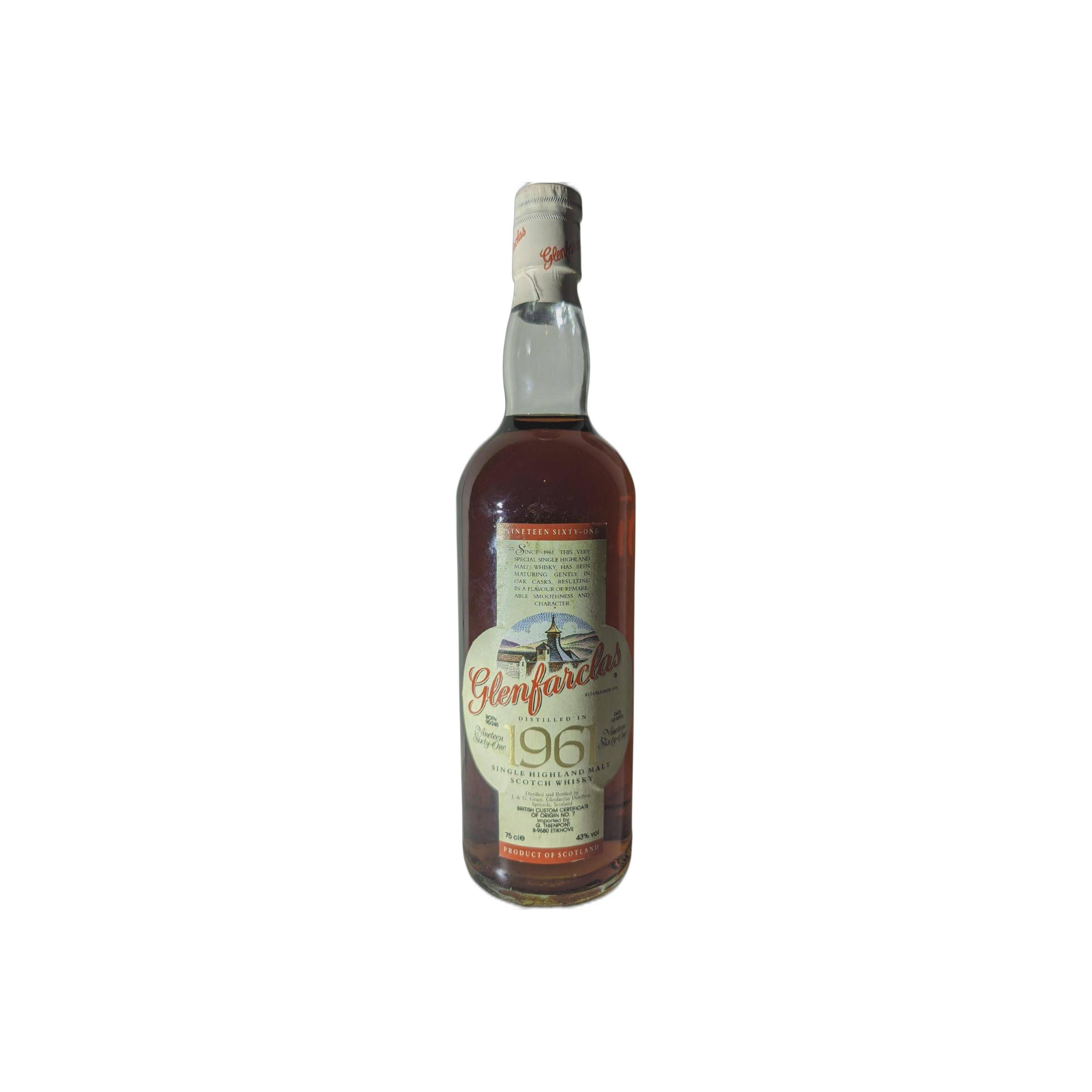 Glenfarclas 1961 29 Years Single Malt Whisky