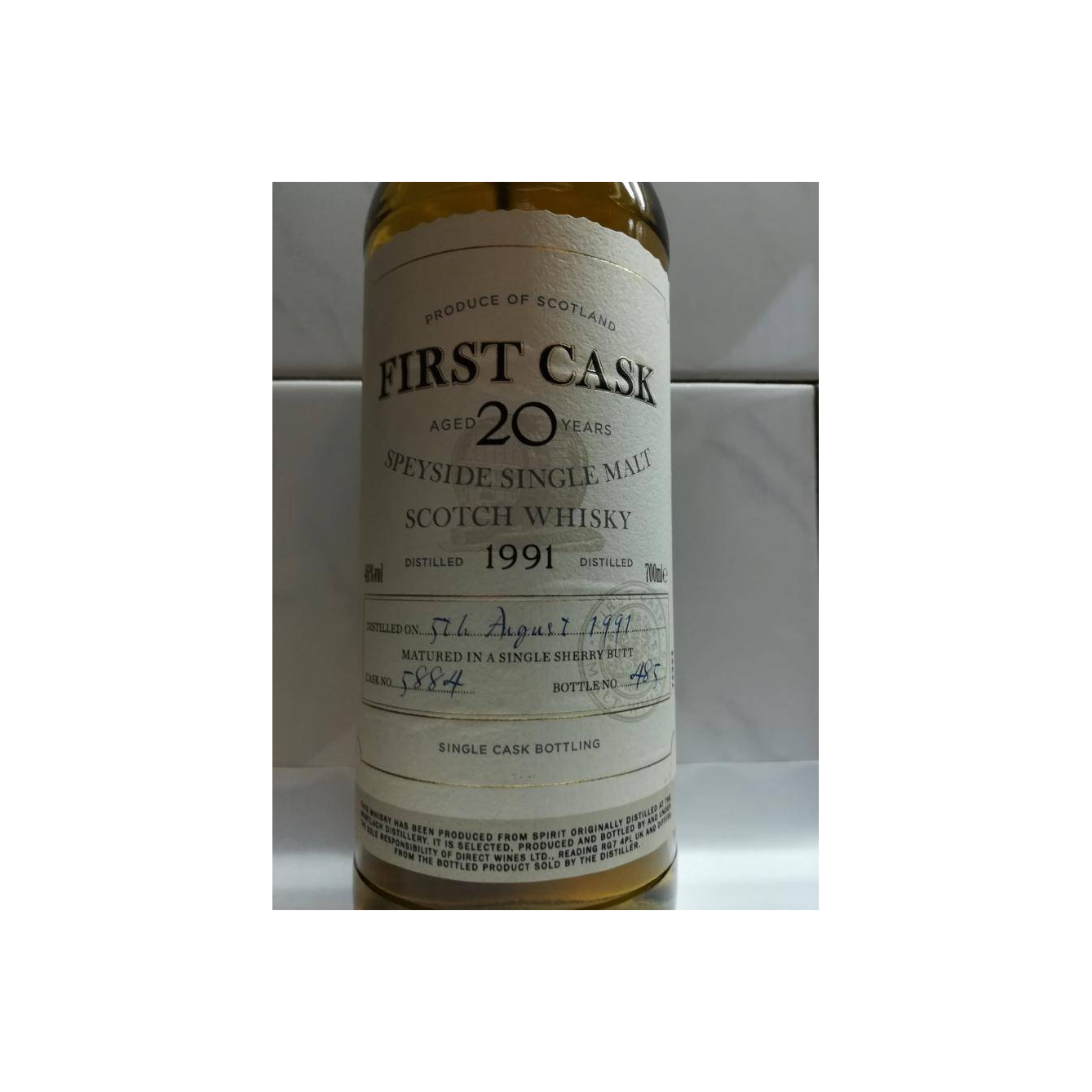 Mortlach 1991 20 Years Single Malt Whisky