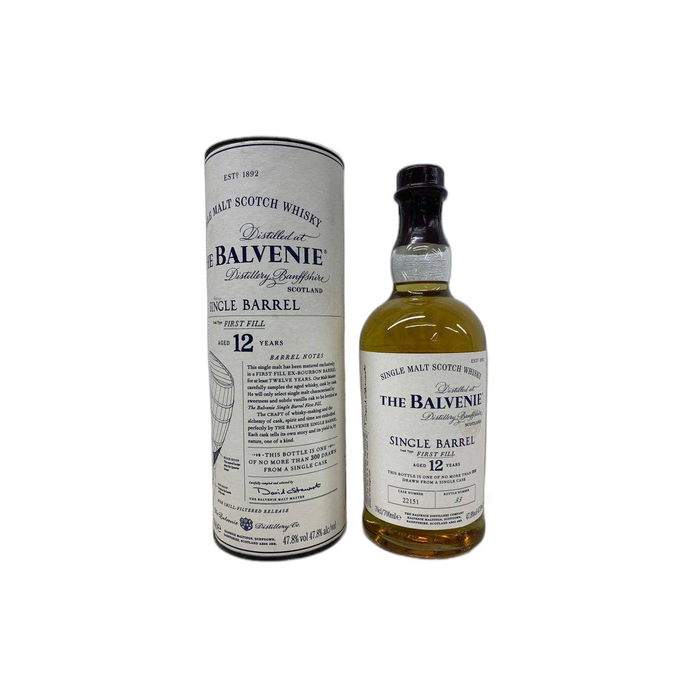 The Balvenie Single Cask 12 Years Single Malt Whisky