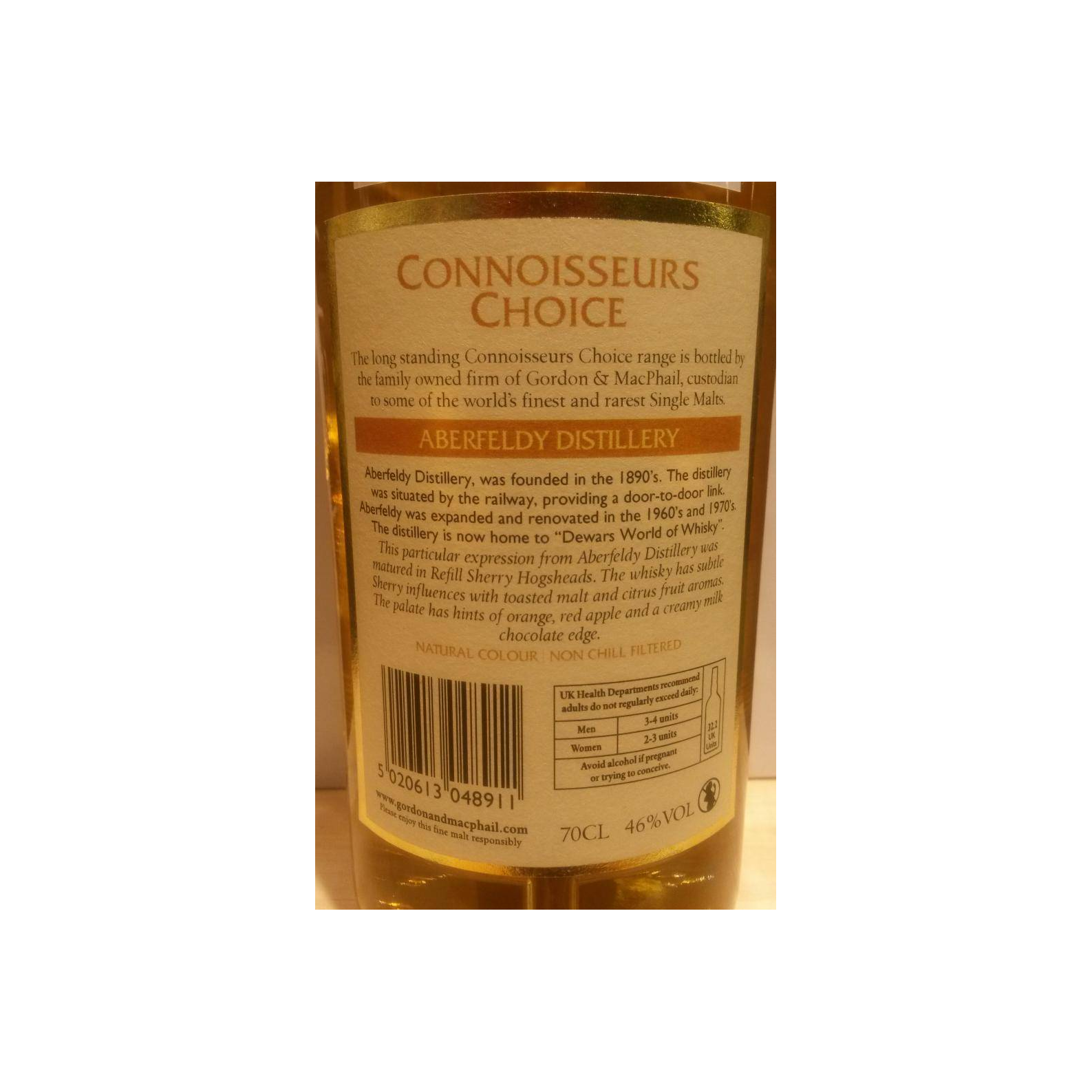 Aberfeldy Connoisseurs Choice 1999 14 Years Single Malt Whisky 2