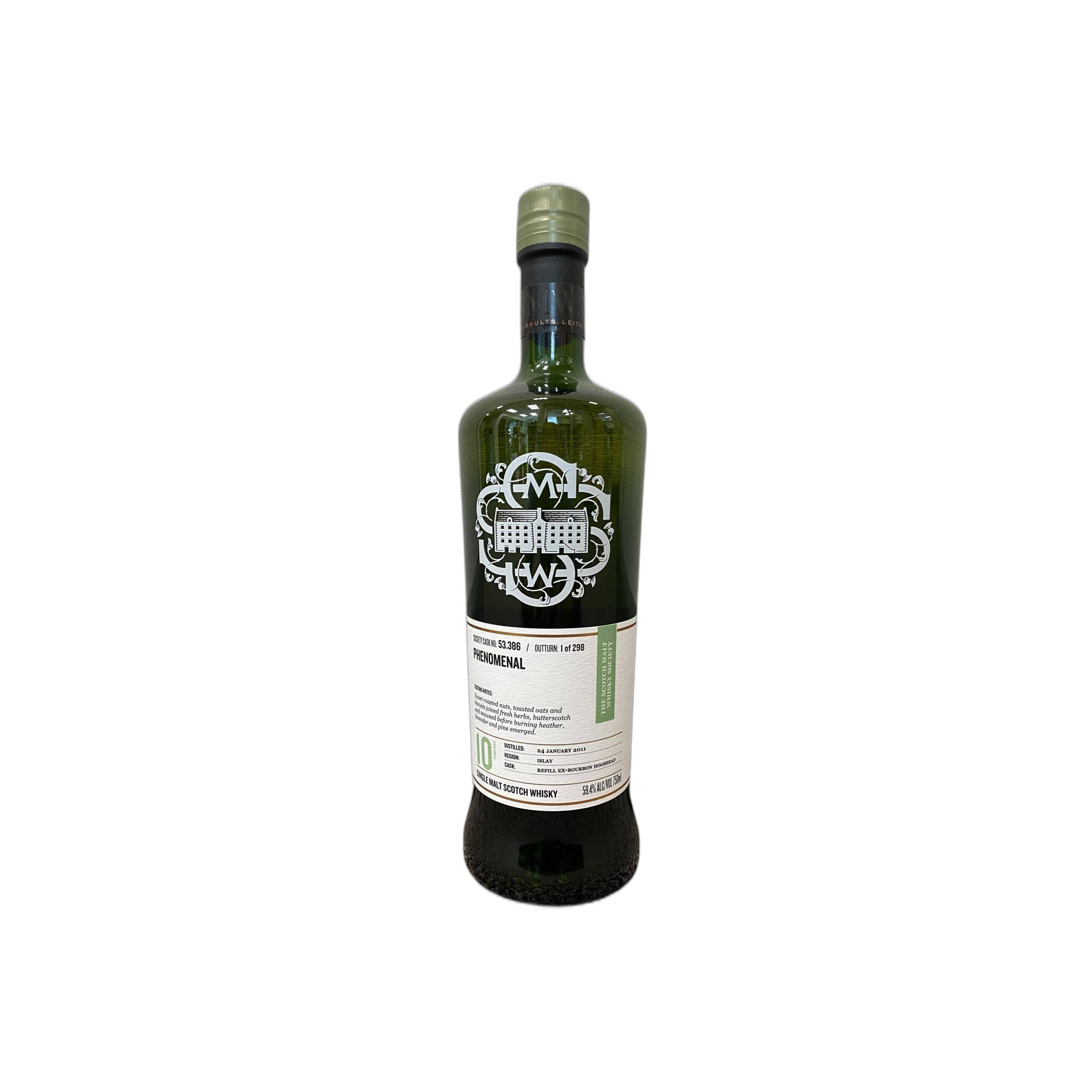 The Scotch Malt Whisky Society 2011 10 Years Single Malt Whisky