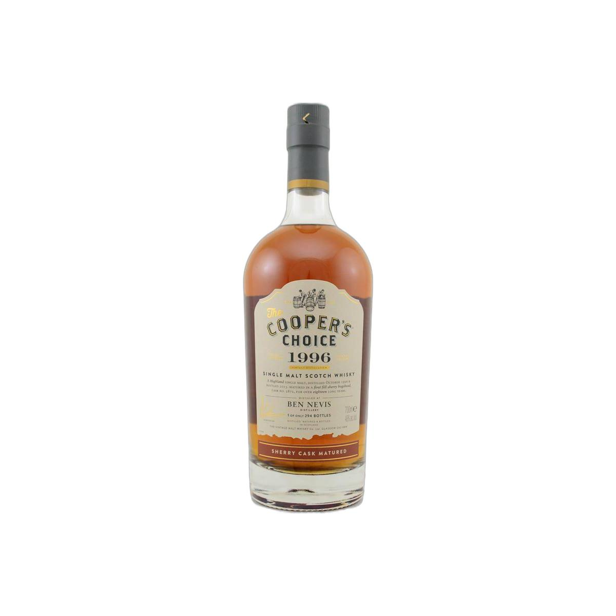 Ben Nevis The Cooper's Choice 1996 18 Years Single Malt Whisky