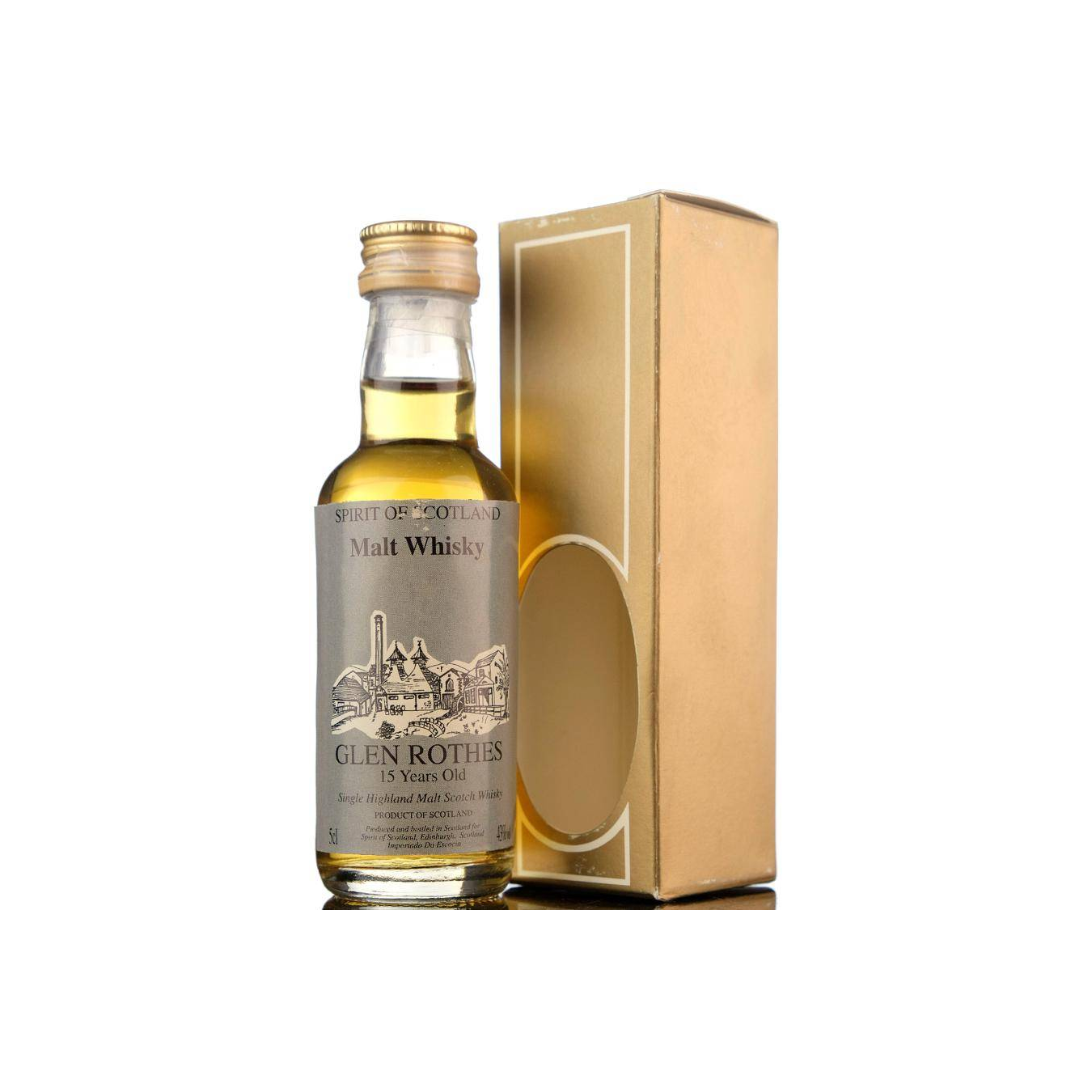 The Glenrothes 15 Years Single Malt Whisky
