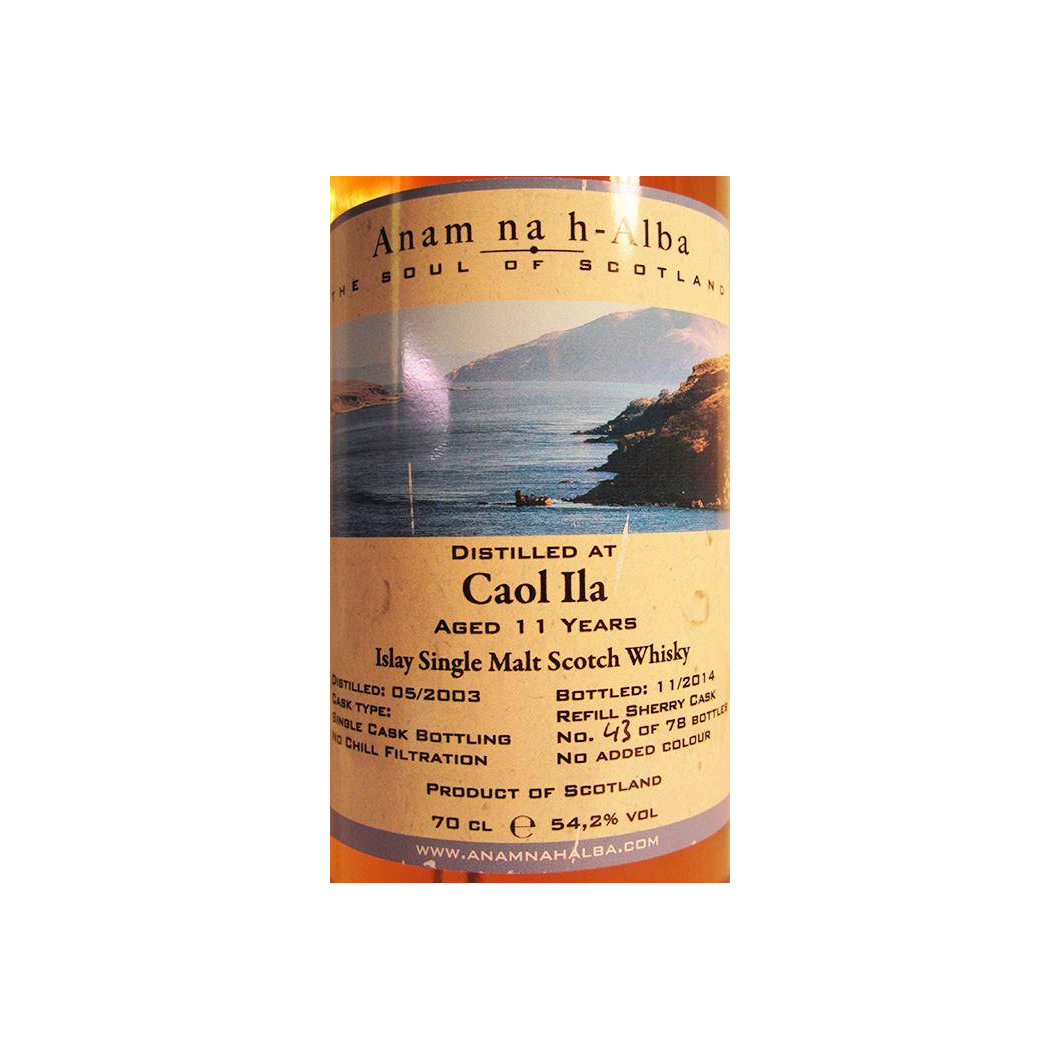 Caol Ila 2003 11 Years Single Malt Whisky 2