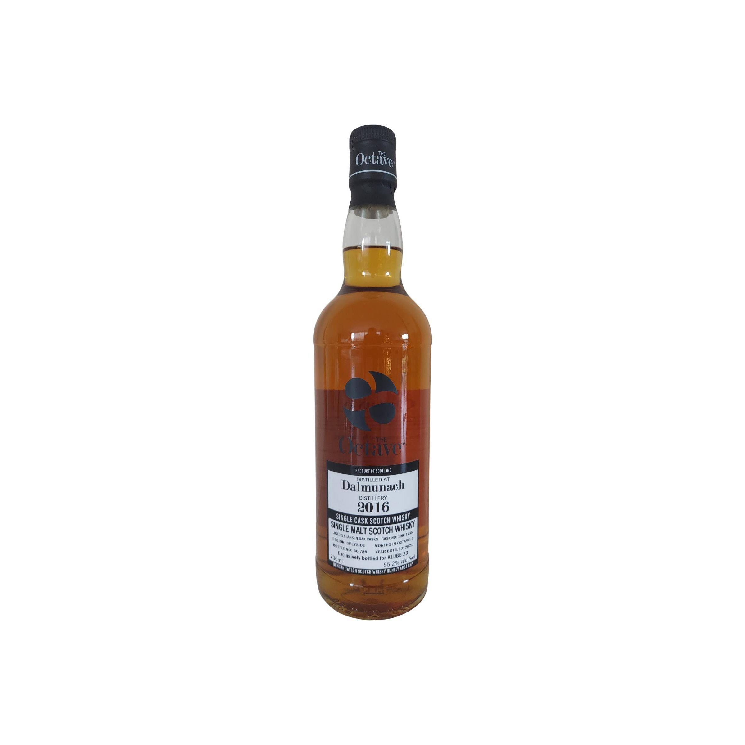 Dalmunach The Octave 2016 5 Years Single Malt Whisky