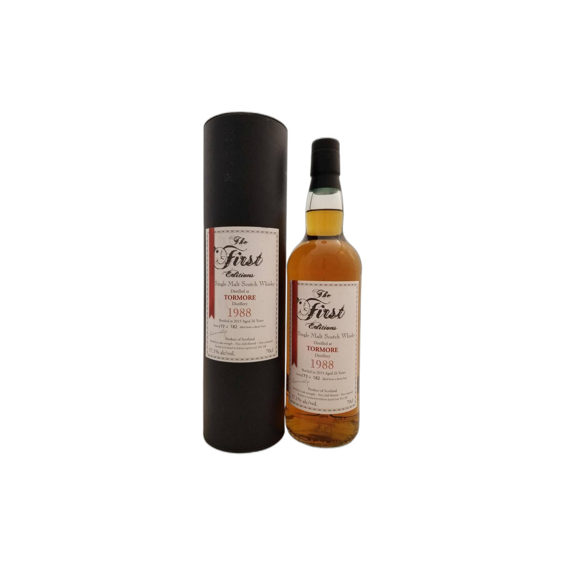 Tormore The First Editions 1988 26 Years Single Malt Whisky 3
